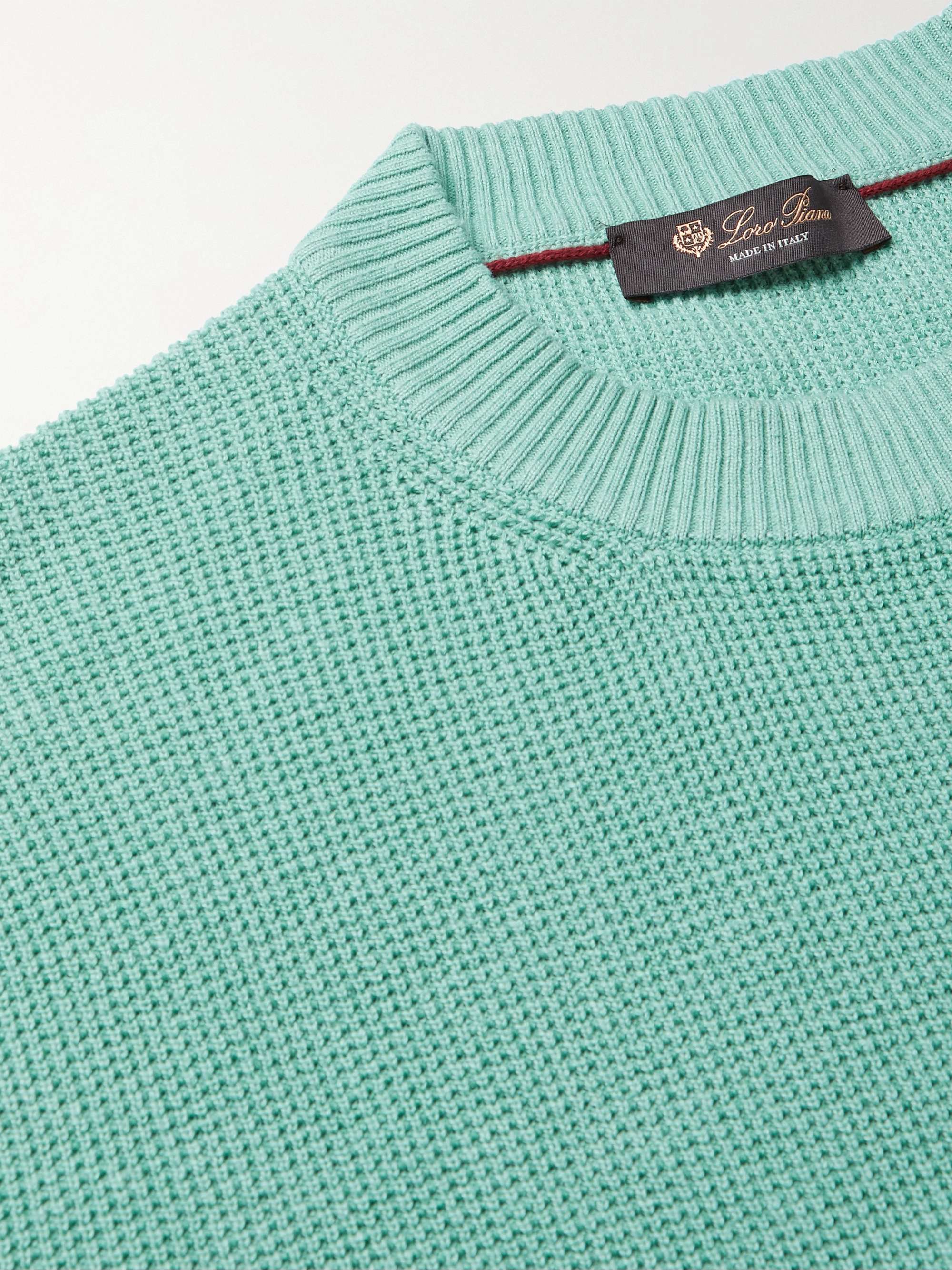 Prescott Silk and Linen-Blend Sweater view