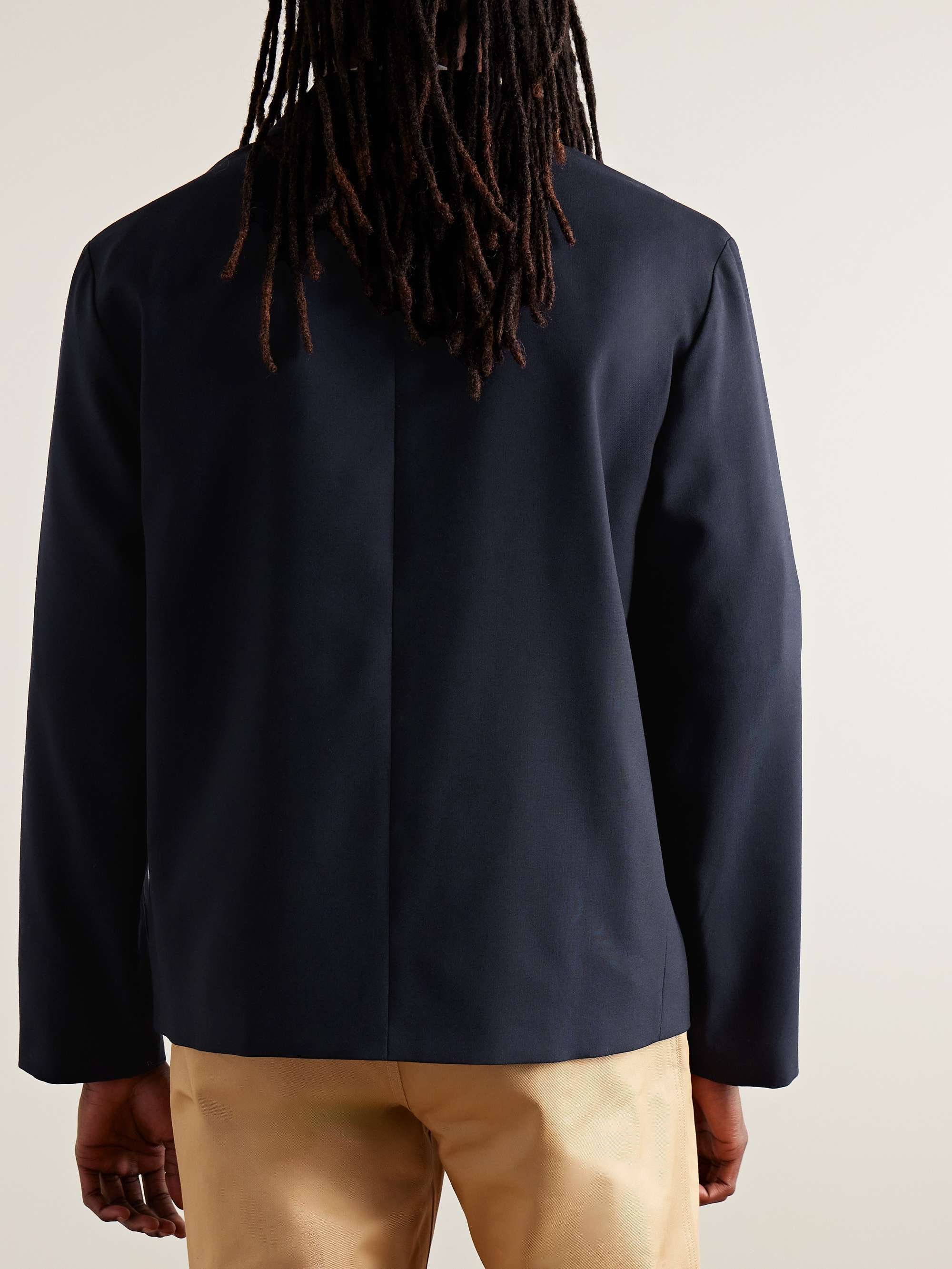 Unstructured Wool Blazer view