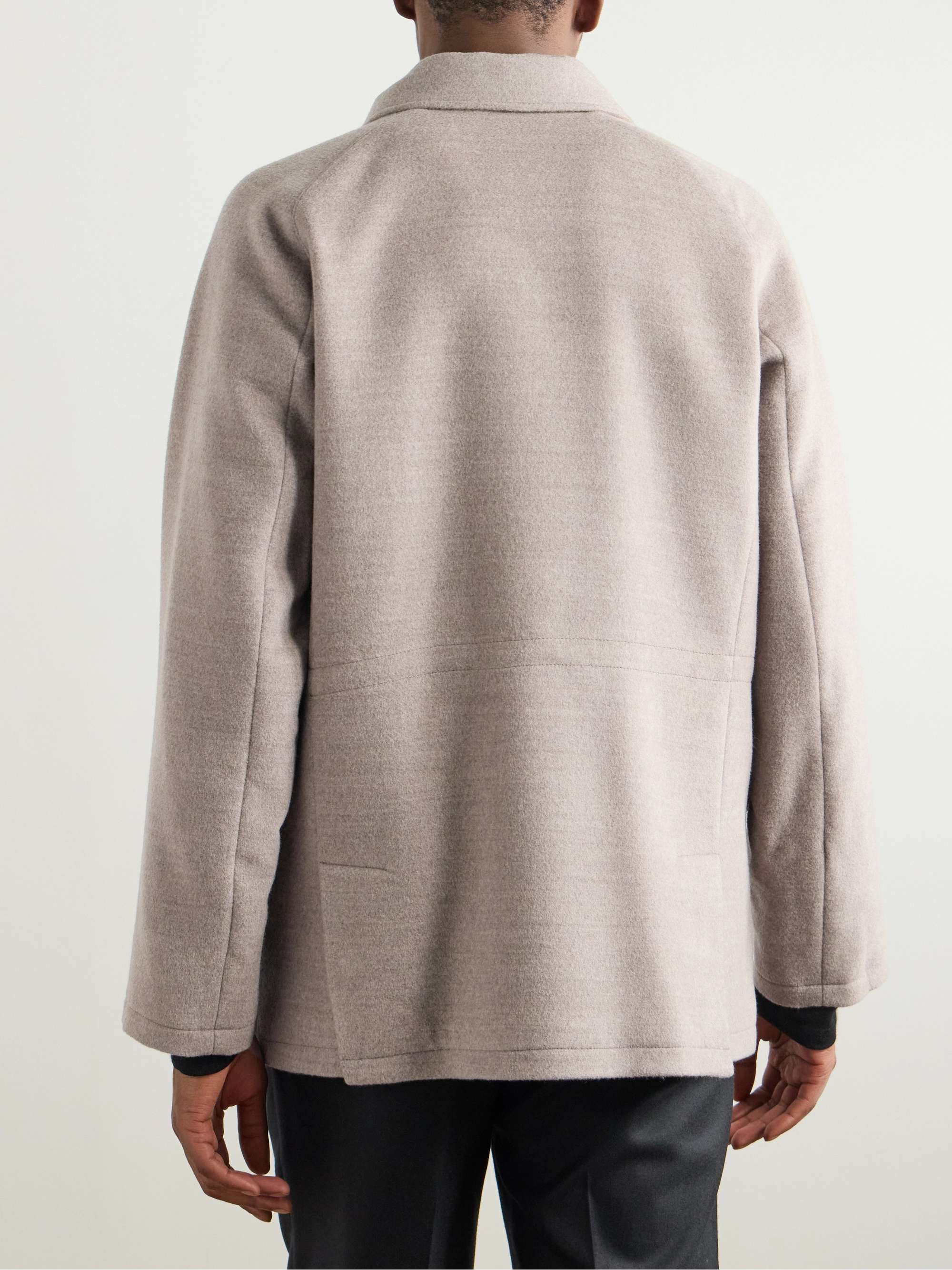 Brushed-Wool Jacket view