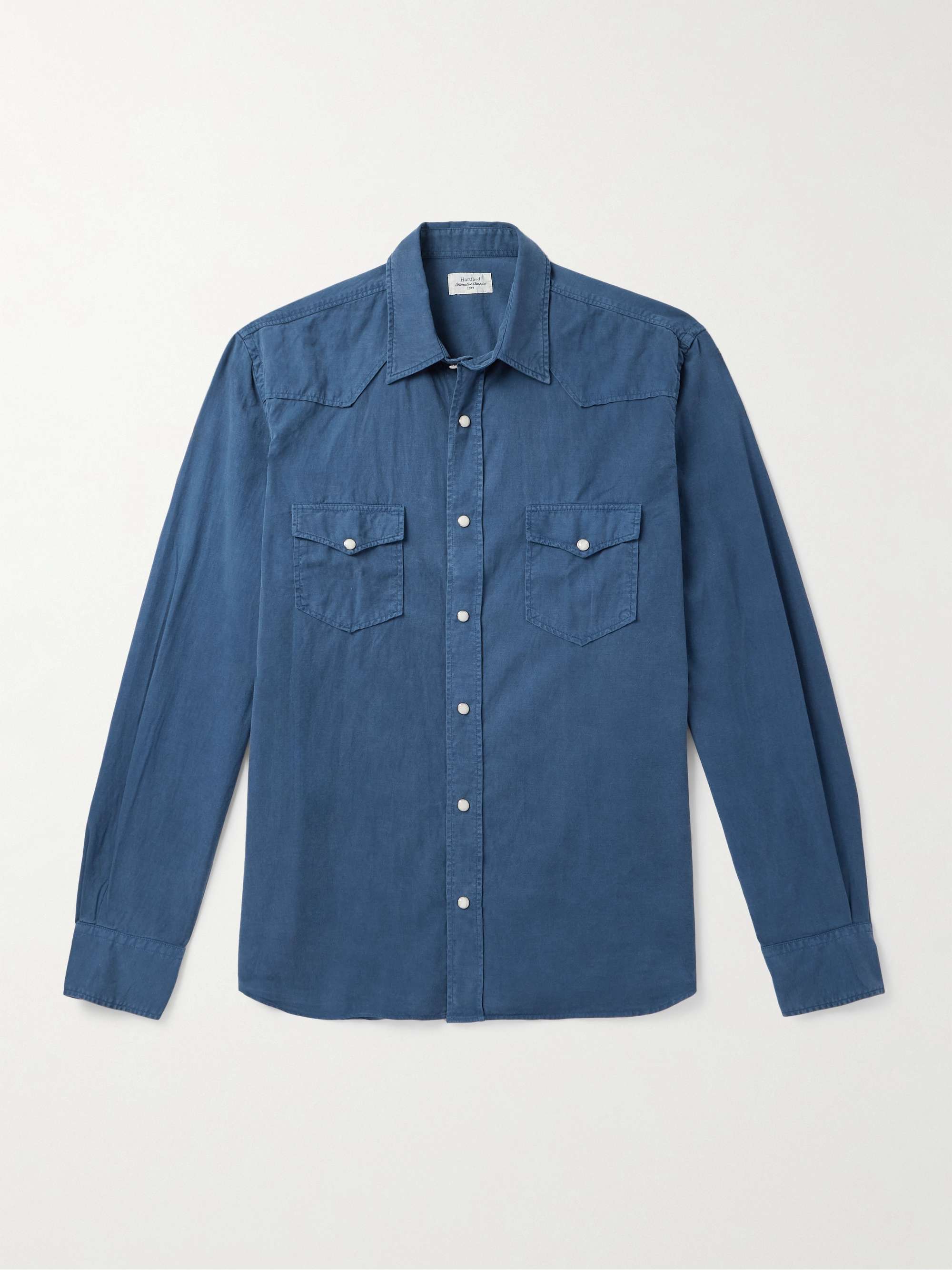 Phoenix TENCEL™ Lyocell, Cotton and Linen-Blend Shirt hero visual