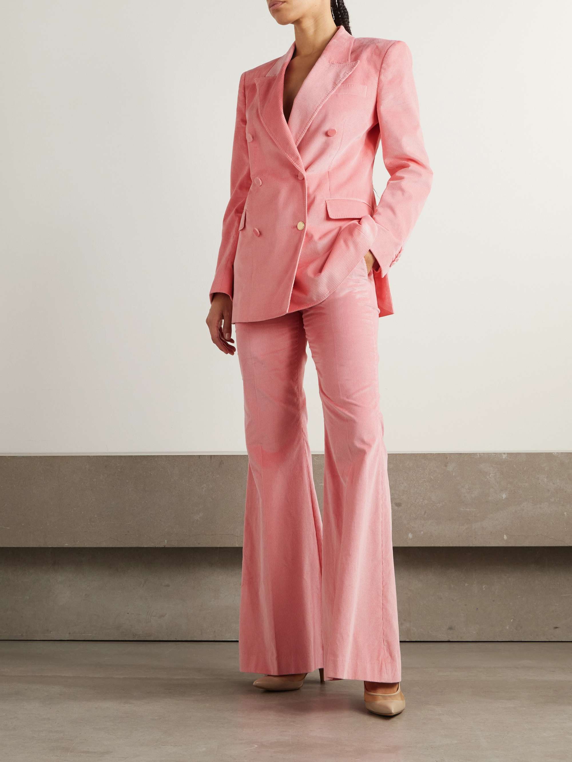 Ianthe cotton-corduroy flared pants view