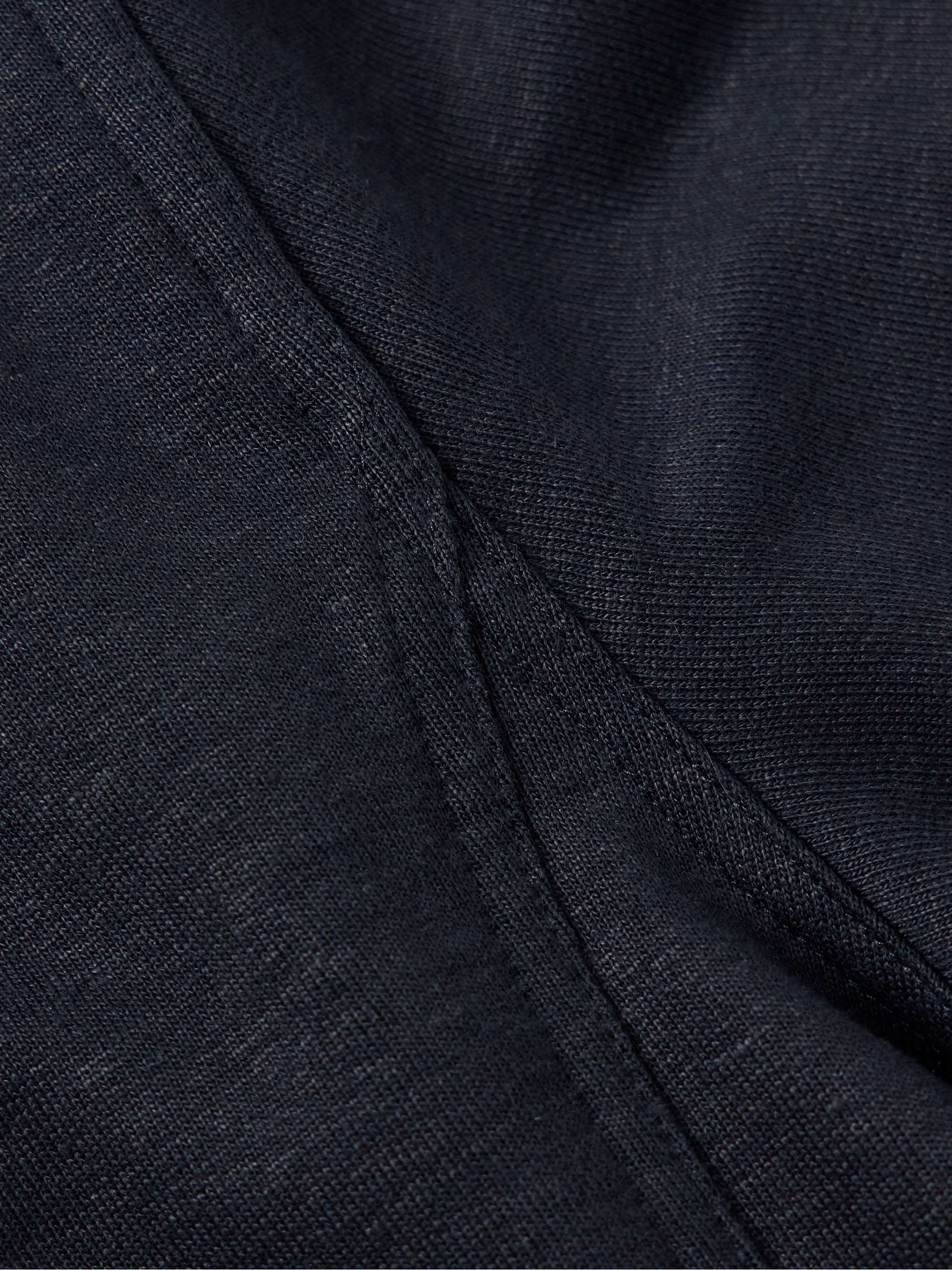 Kawaguchi Cotton, Linen and Cashmere-Blend Jersey Bomber Jacket view