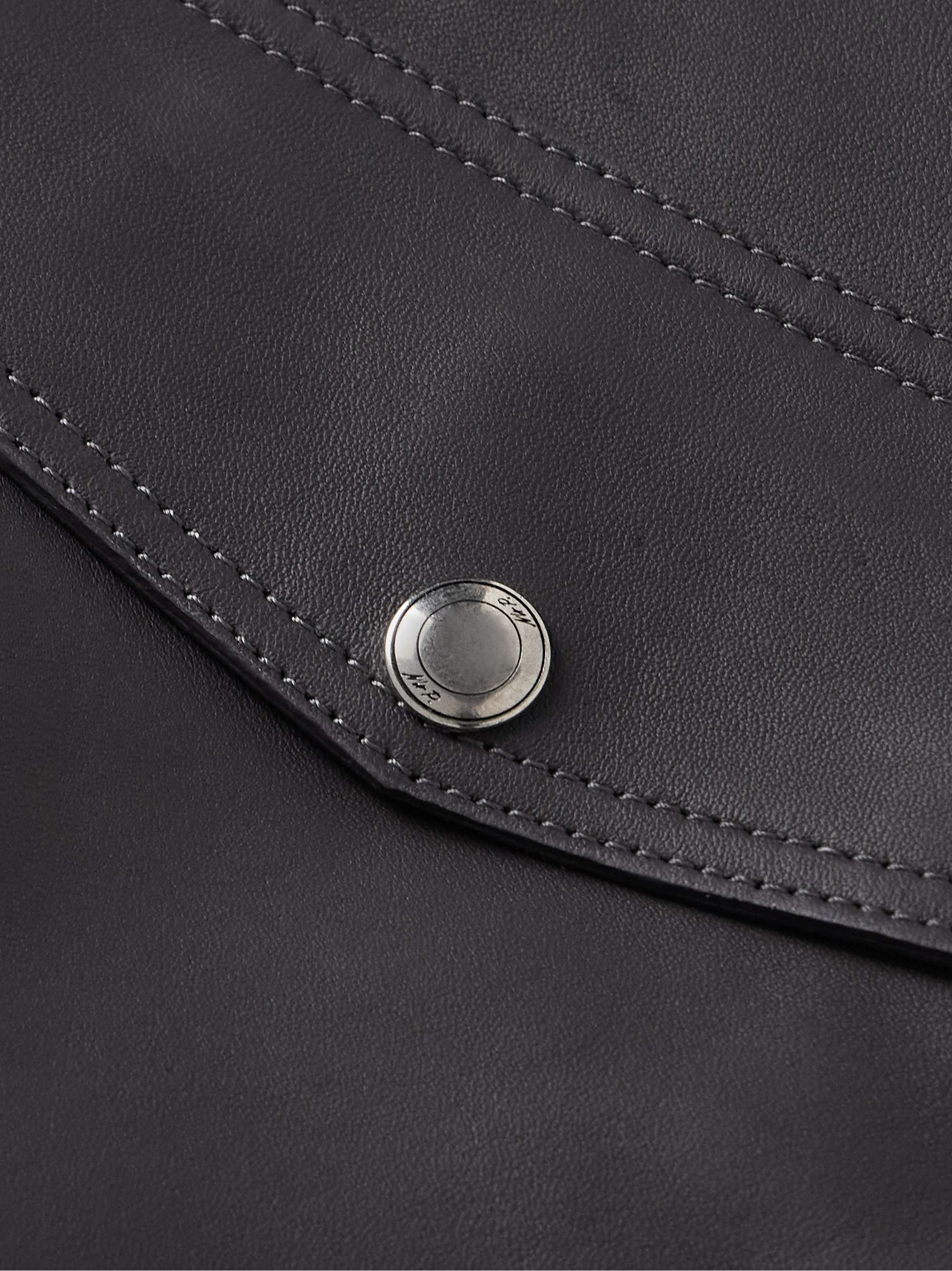 Leather Blouson Jacket view