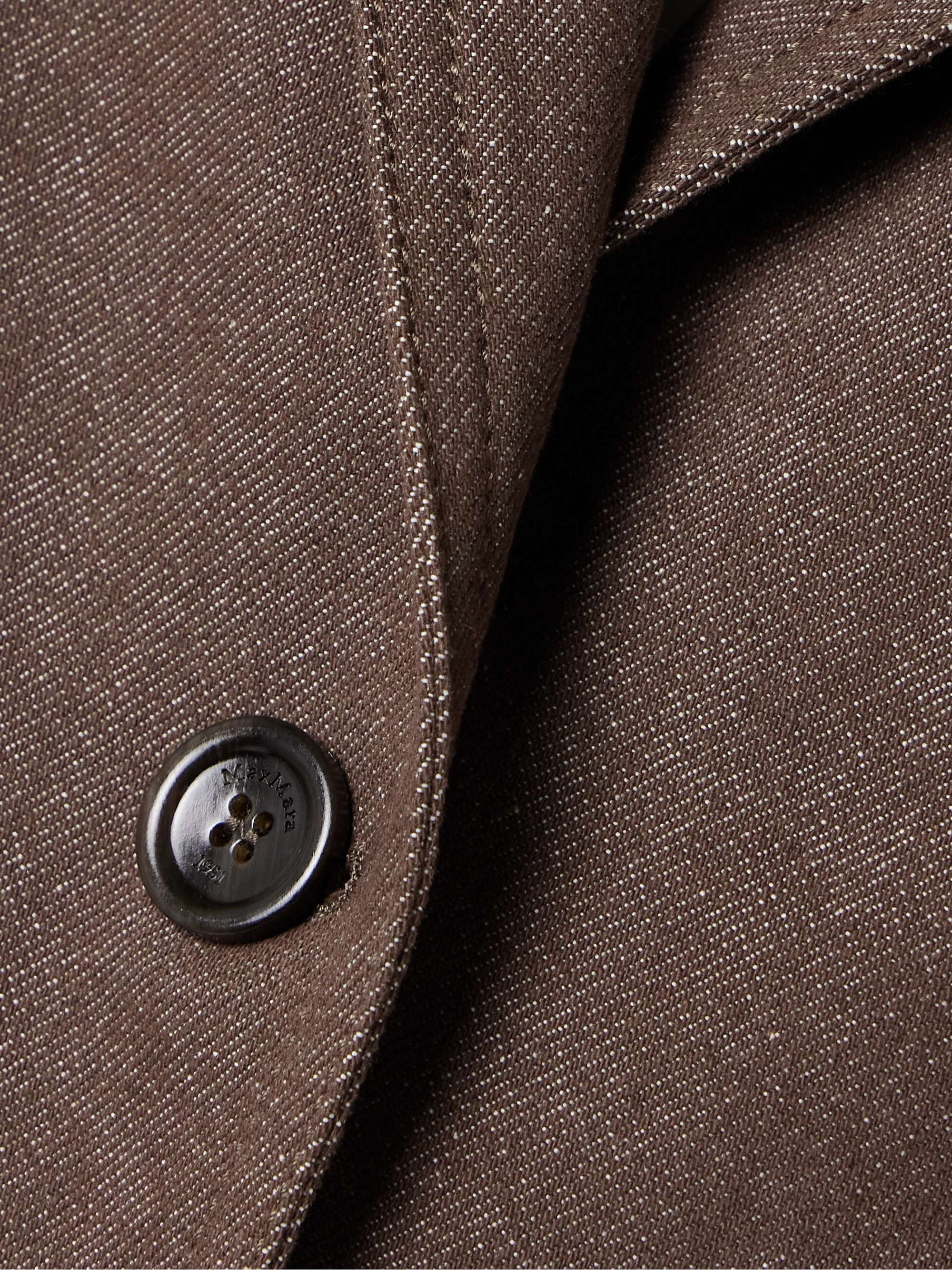 Cotton-twill blazer view