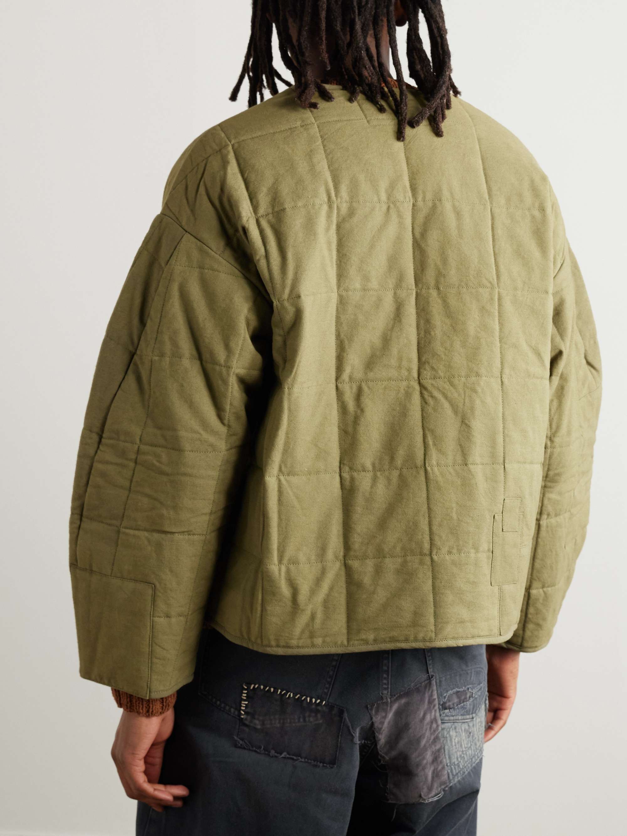 Tellus Quilted Organic Cotton Jacket view