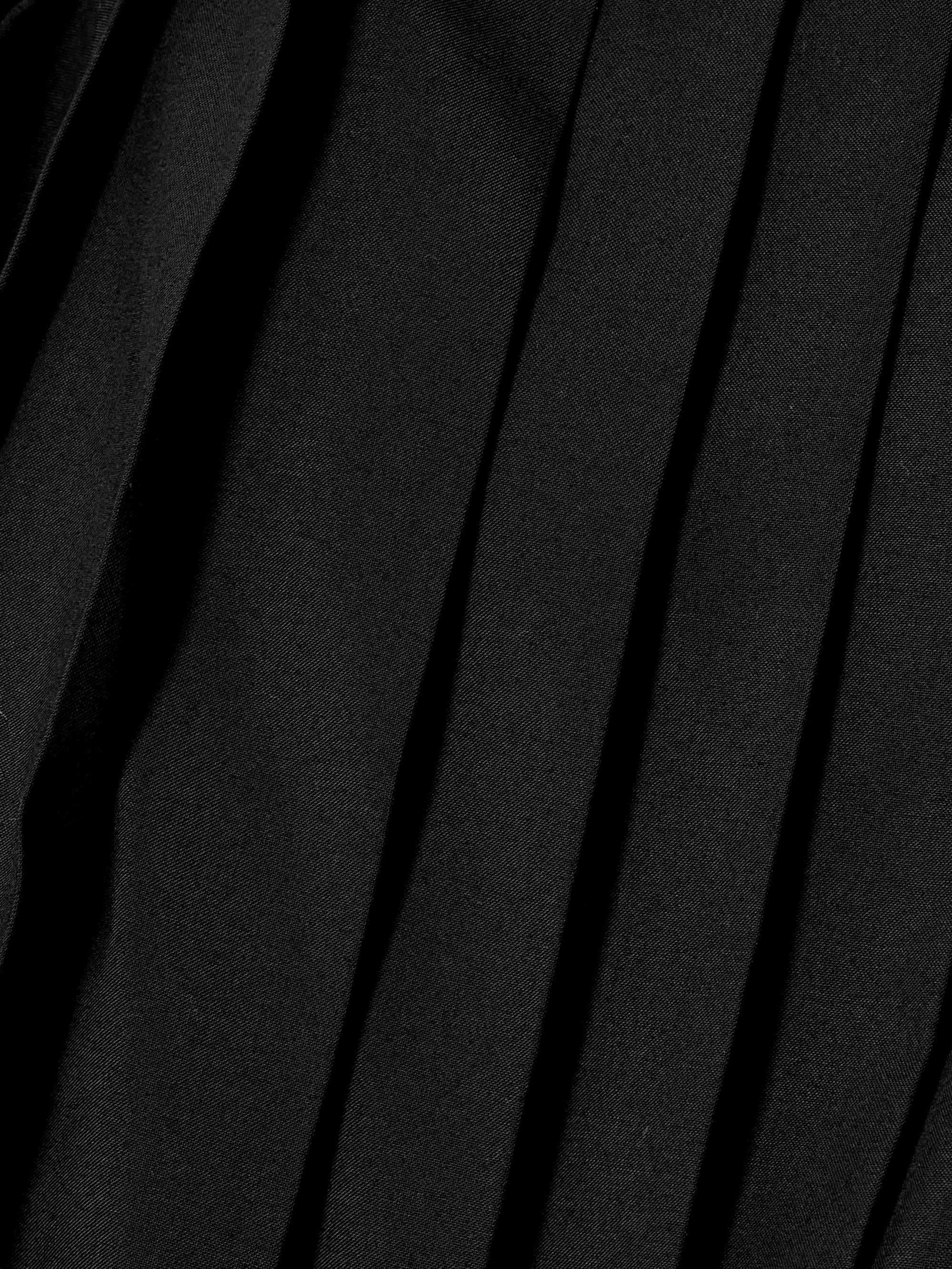 Harmonica plissé-crepe midi dress view
