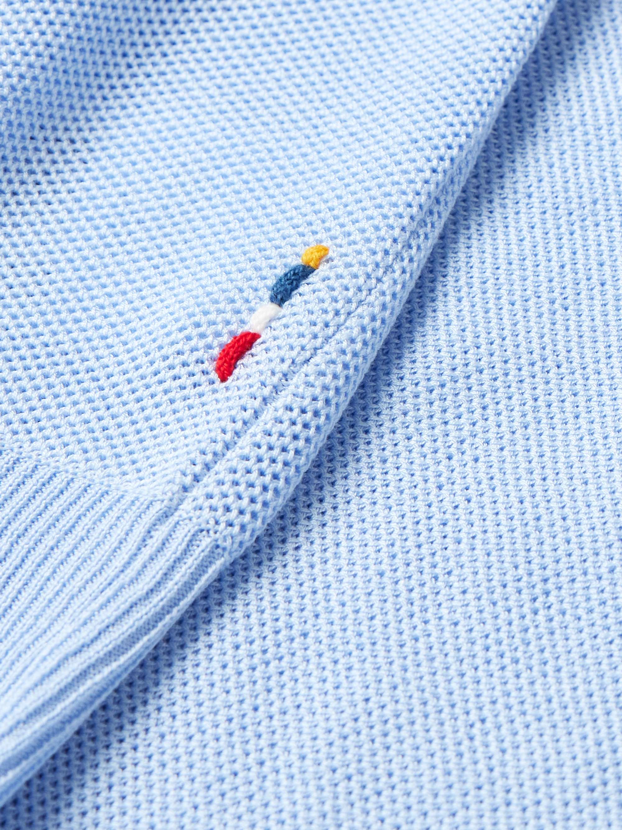 Horton Organic Cotton-Piqué Polo Shirt view