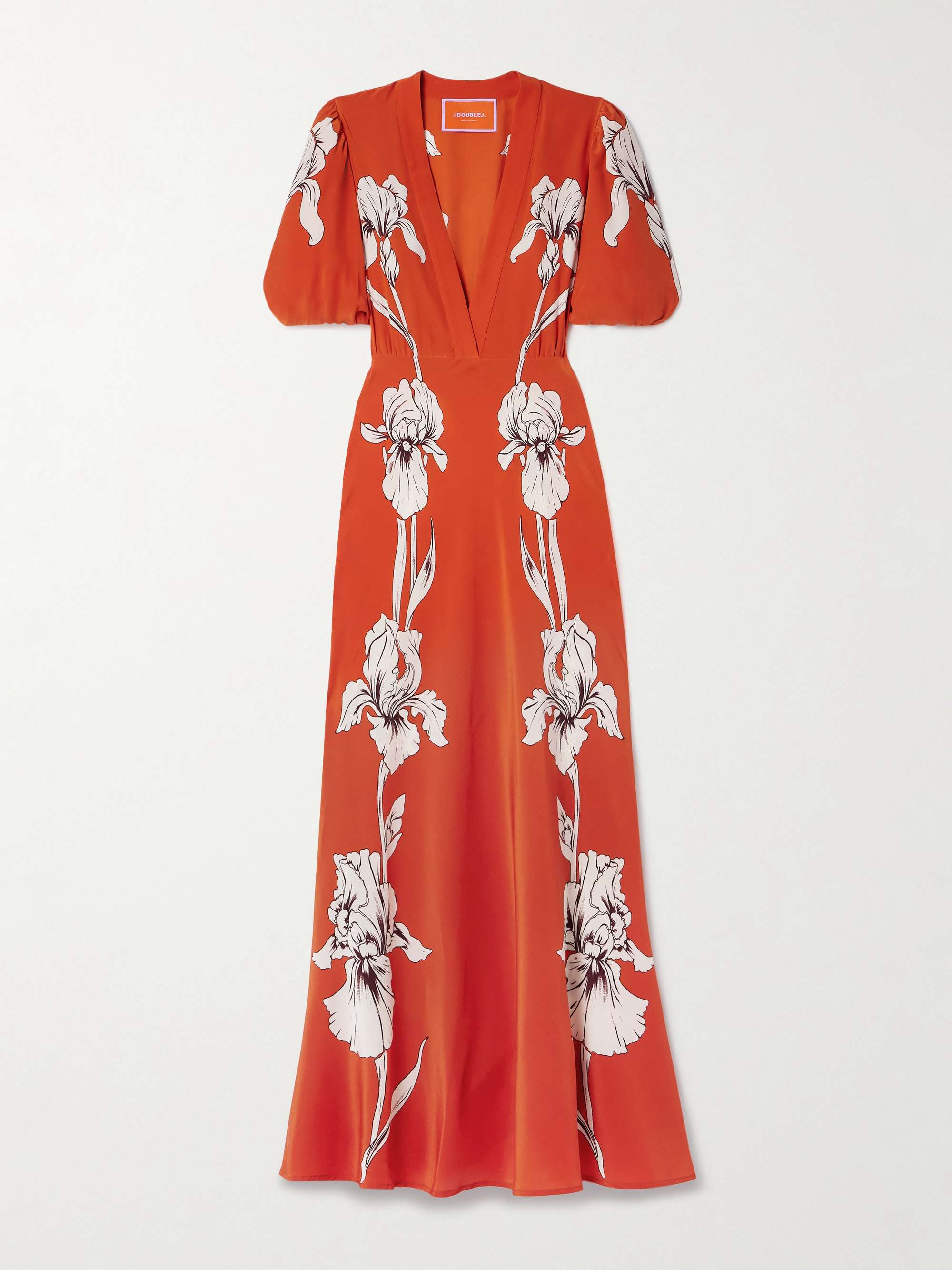 Marlene floral-print silk-crepe maxi dress hero visual