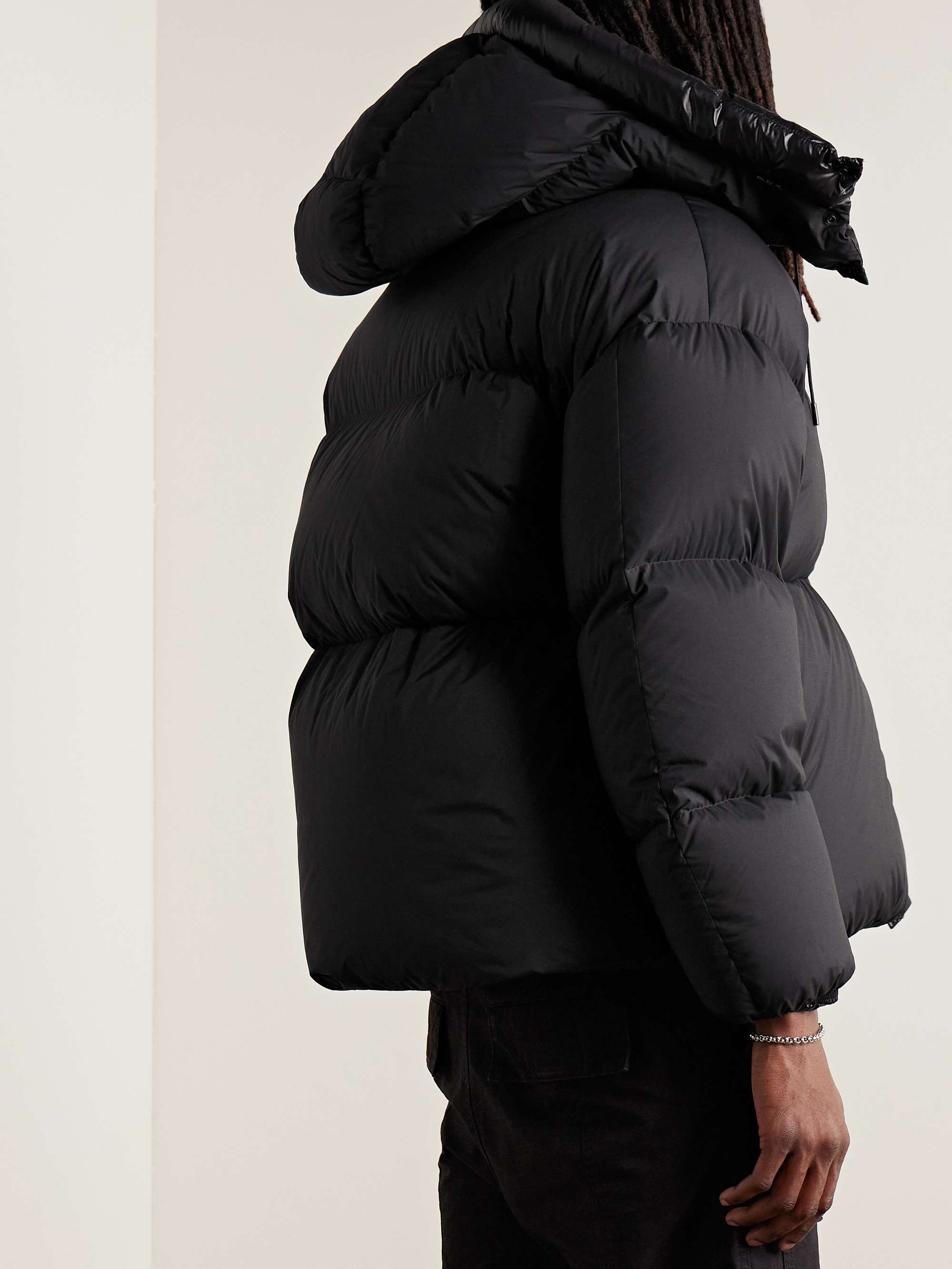 + Roc Nation by Jay-Z Antila Logo-Appliquéd Quilted Shell Hooded Down Jacket view