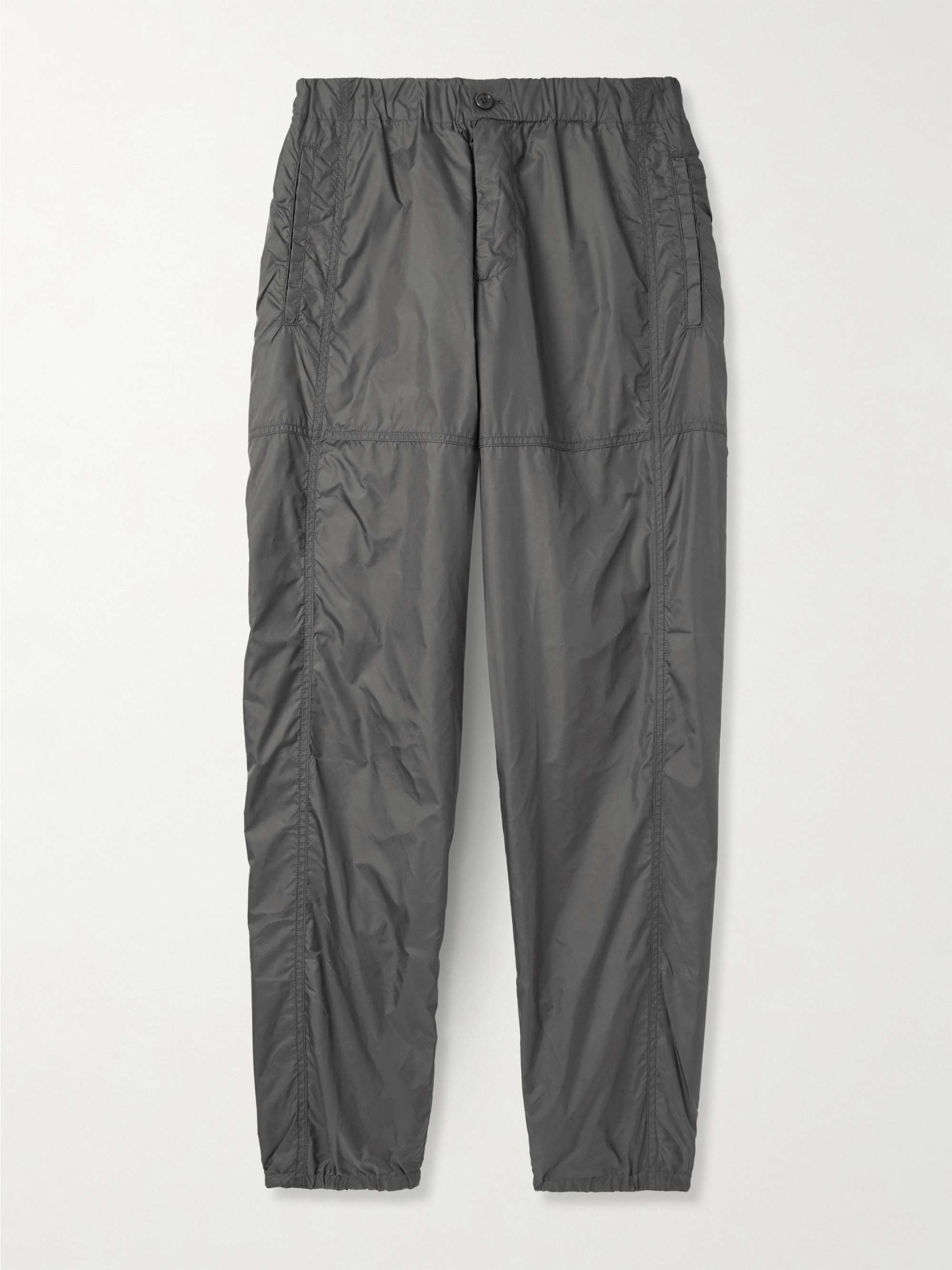 Tapered Crinkled-Nylon Trousers hero visual