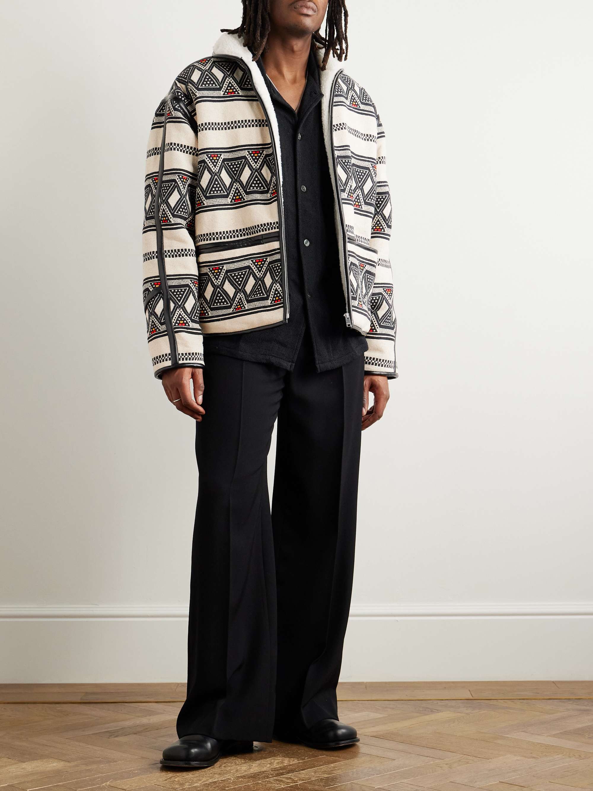 Nelkis Cotton-Jacquard Jacket view