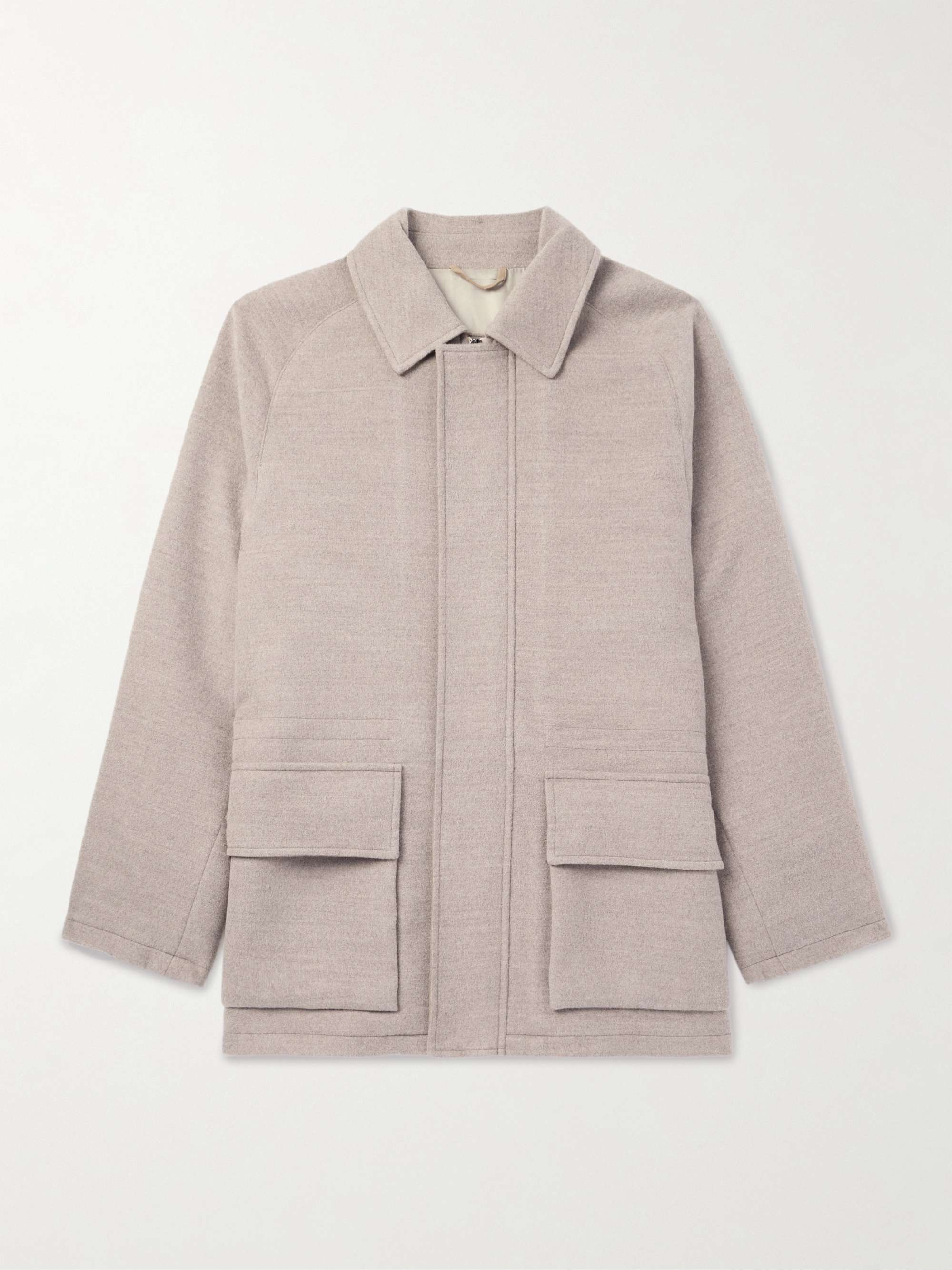 Brushed-Wool Jacket hero visual