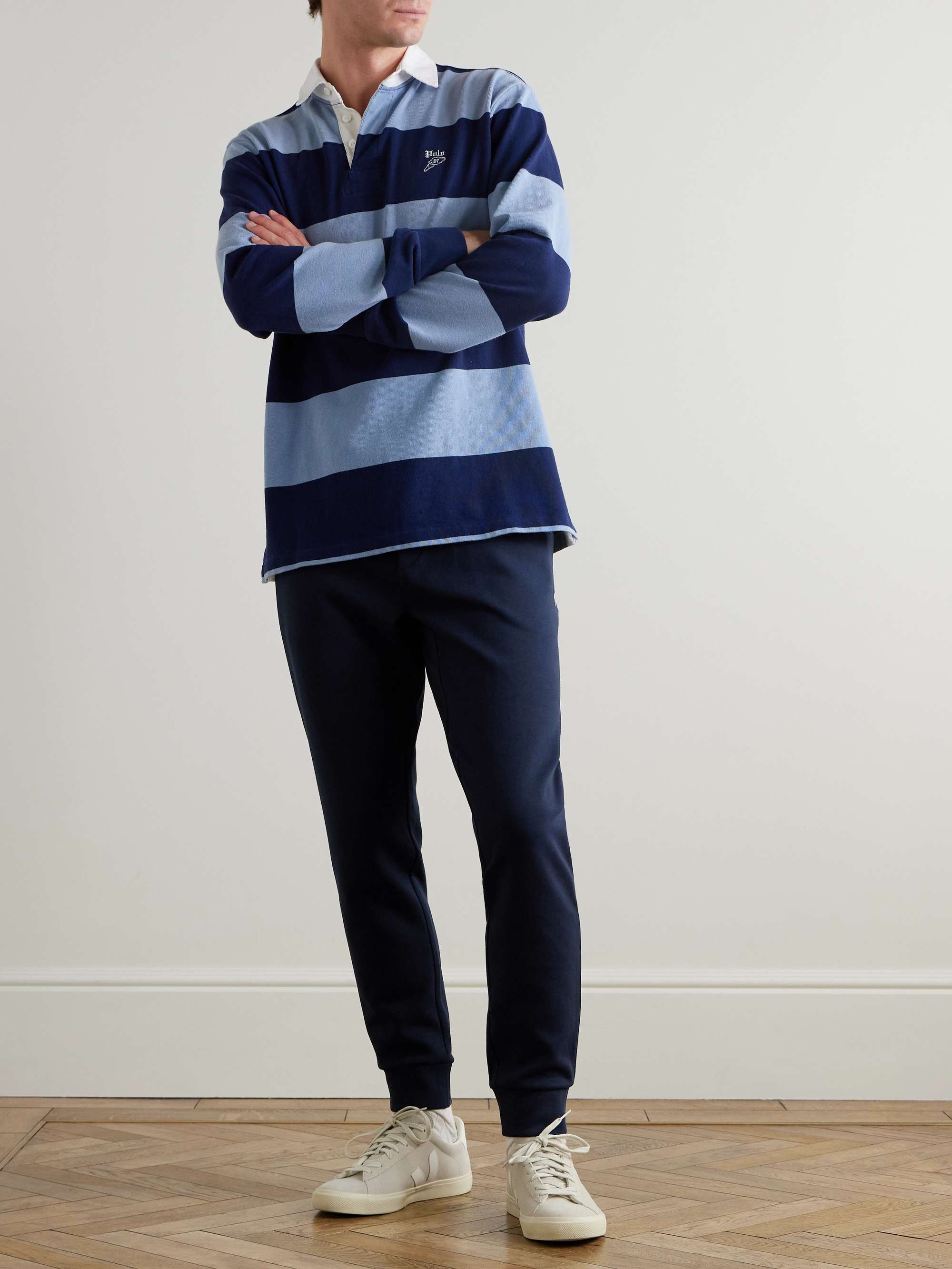 Slim-Fit Tapered Jersey Sweatpants view