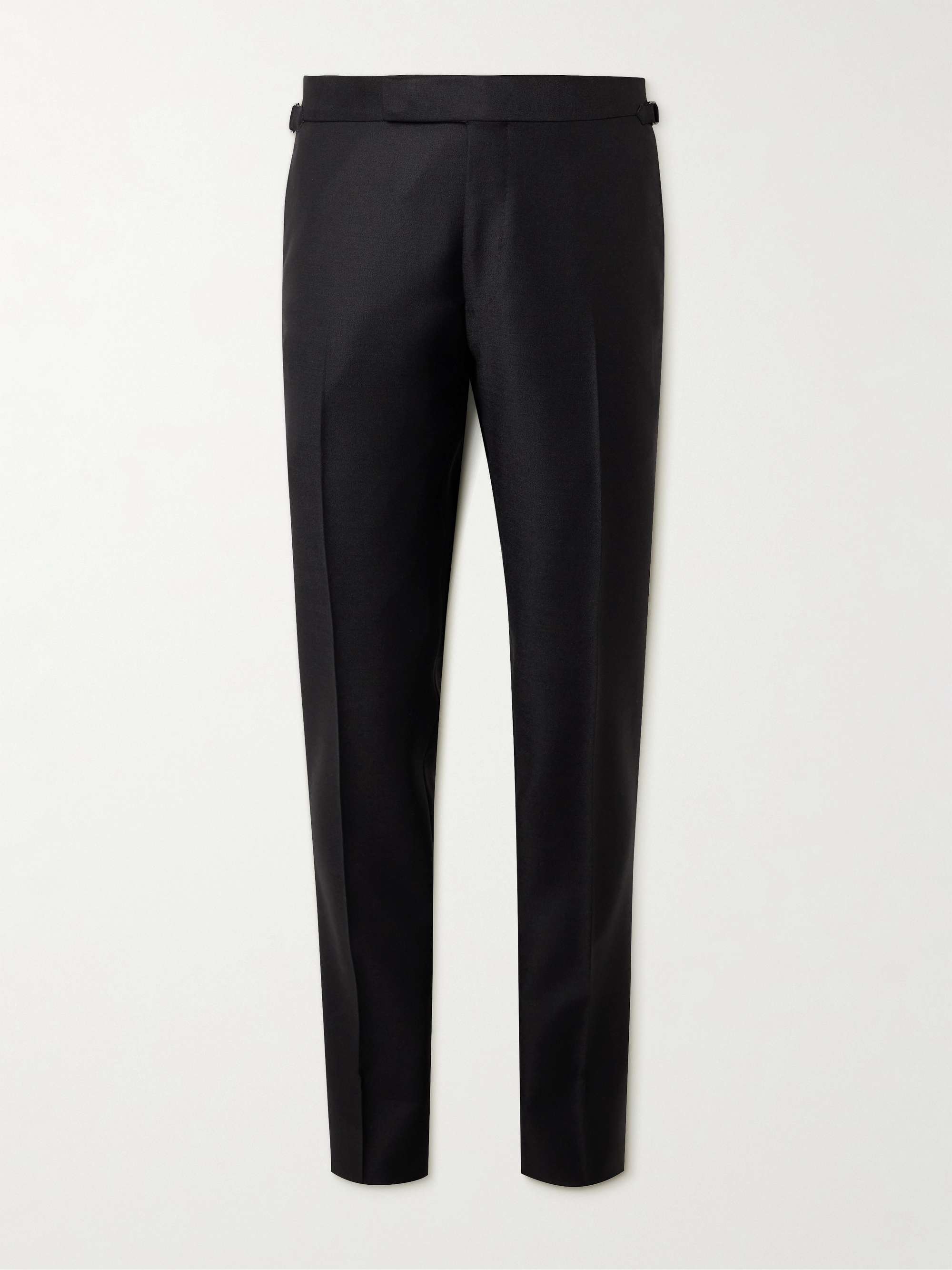 Shelton Slim-Fit Wool and Mohair-Blend Trousers hero visual