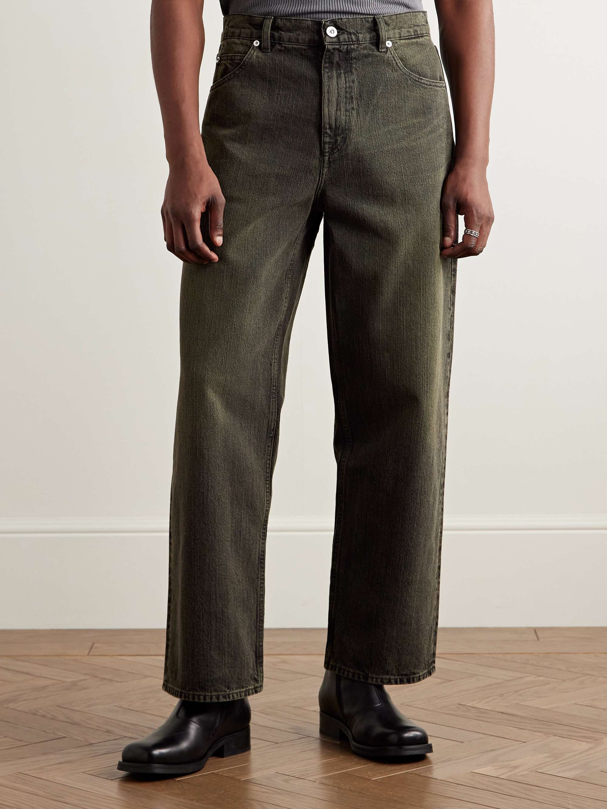Vast Cut Wide-Leg Jeans view
