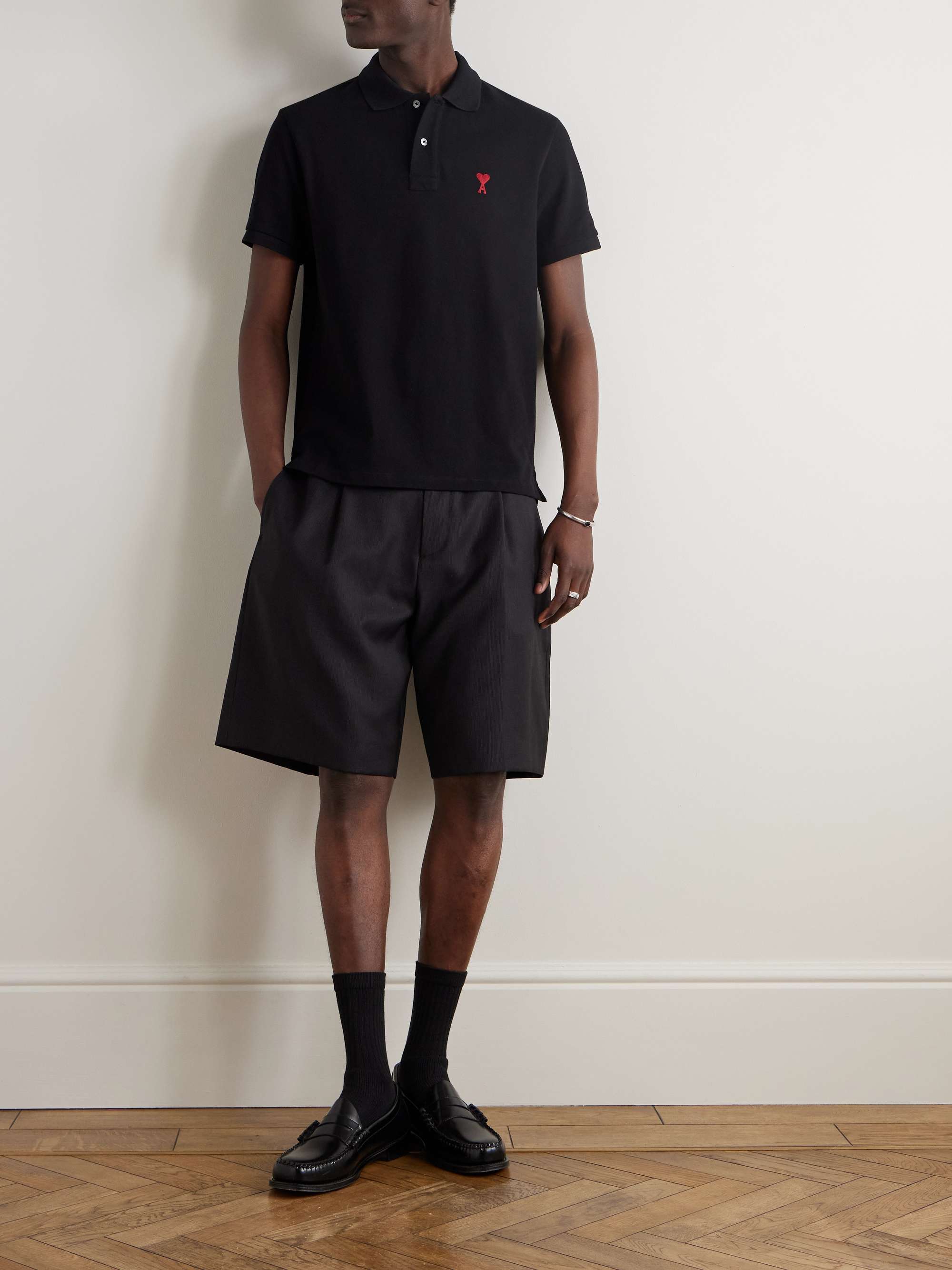 Logo-Embroidered Organic Cotton-Piqué Polo Shirt view