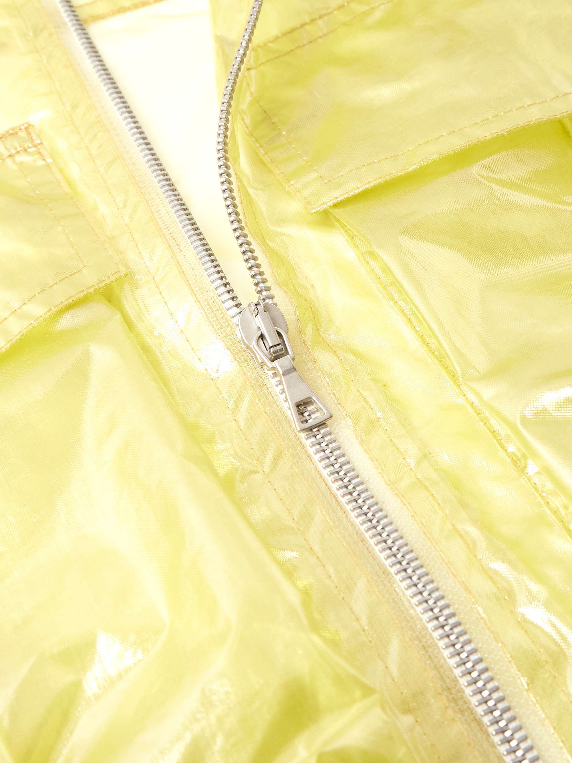 Crinkled-Nylon Field Jacket view