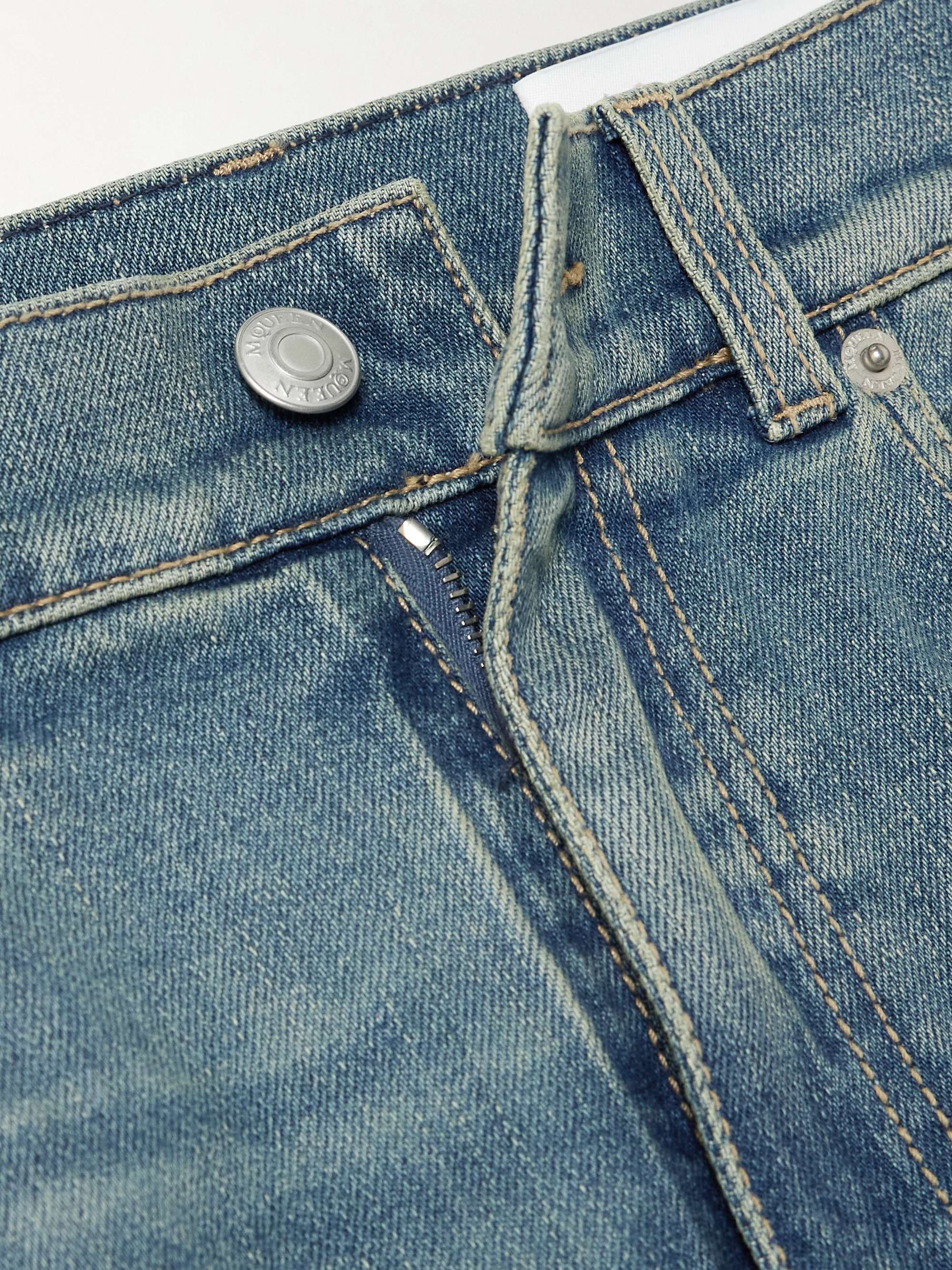 High-rise boot-cut jeans view