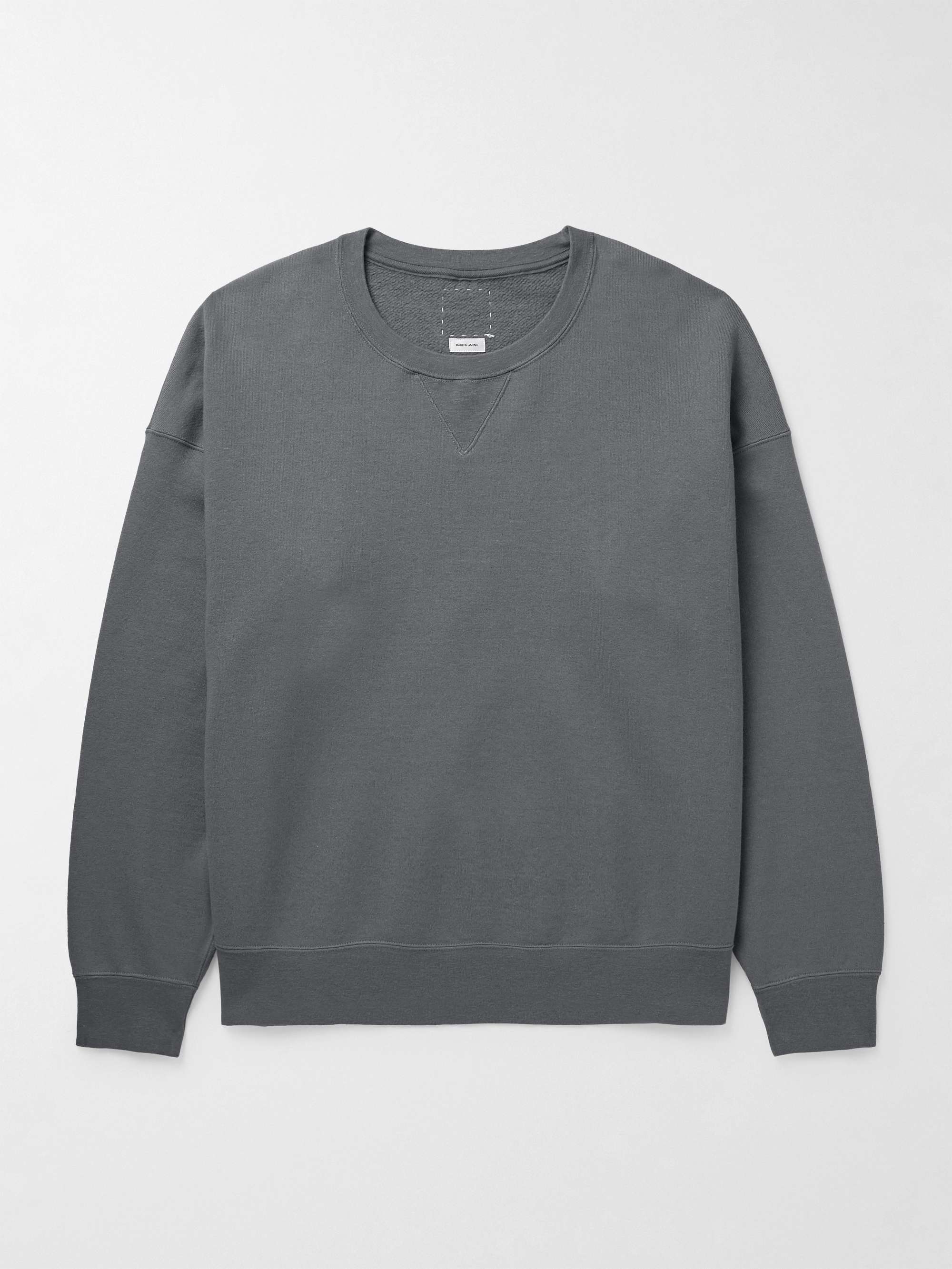 Ultimate Jumbo SB Slim-Fit Garment-Dyed Cotton-Blend Jersey Sweatshirt hero visual