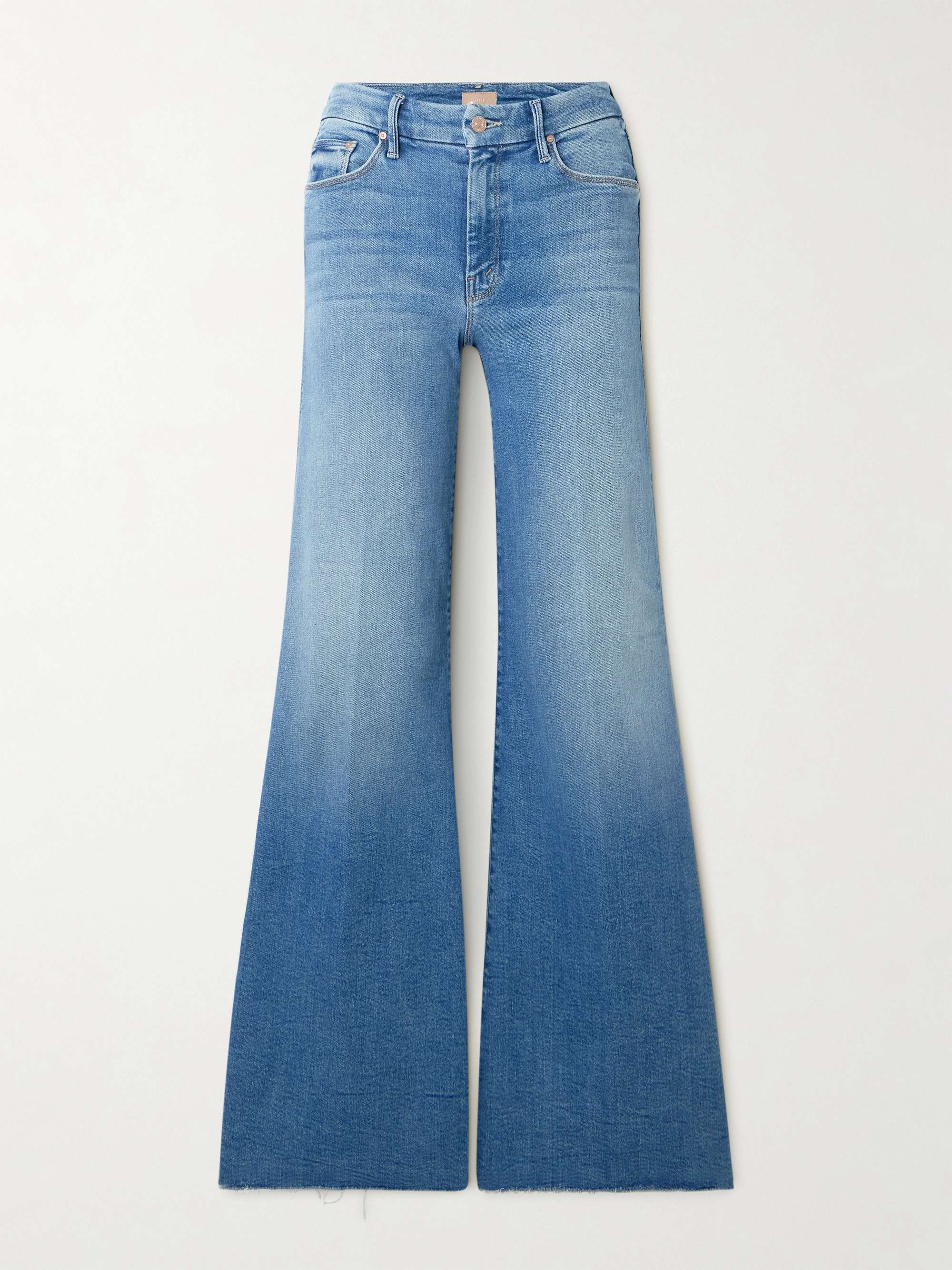 The Roller mid-rise wide-leg jeans hero visual