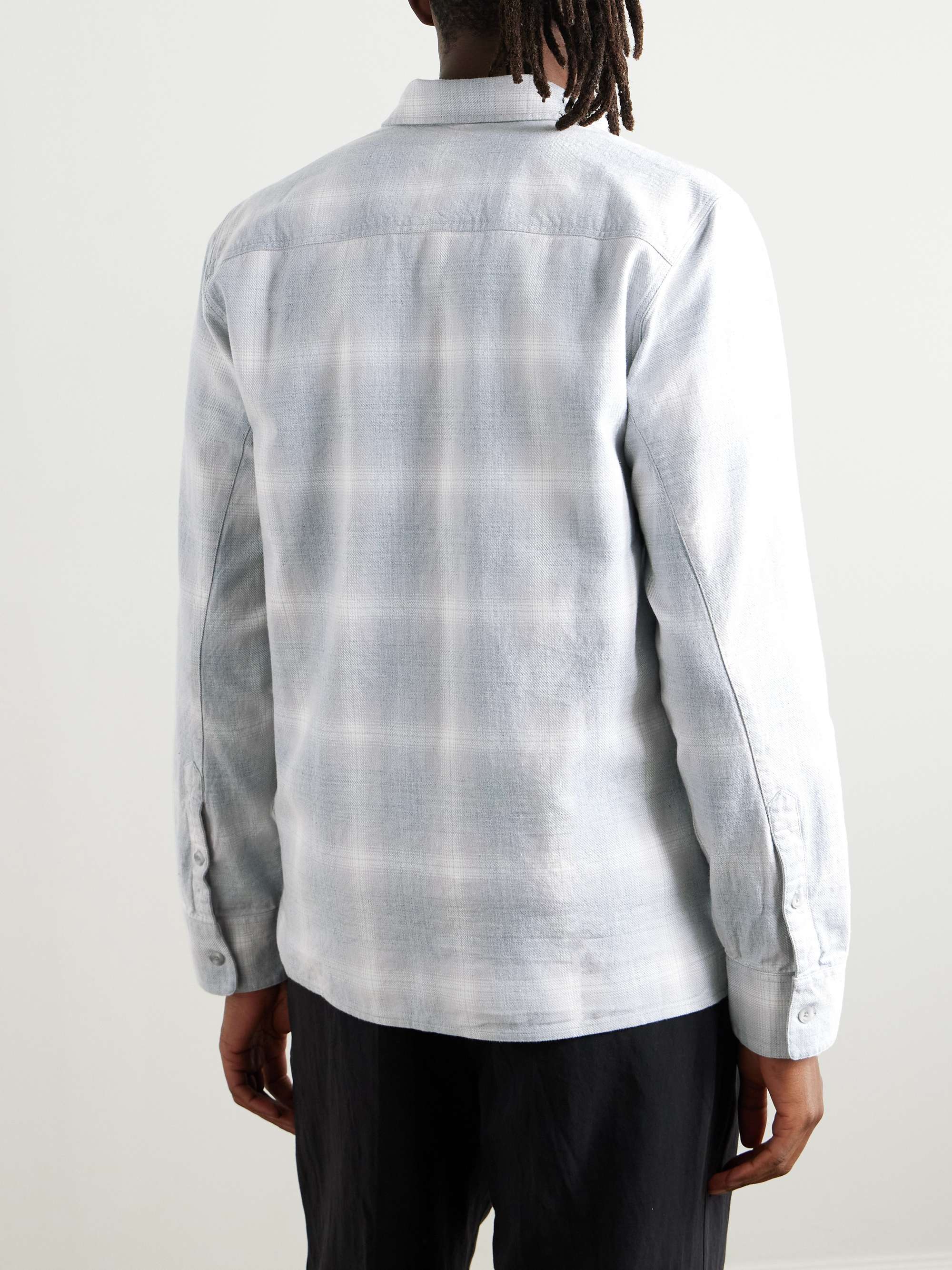 Ahmad Checked Cotton-Flannel Shirt view