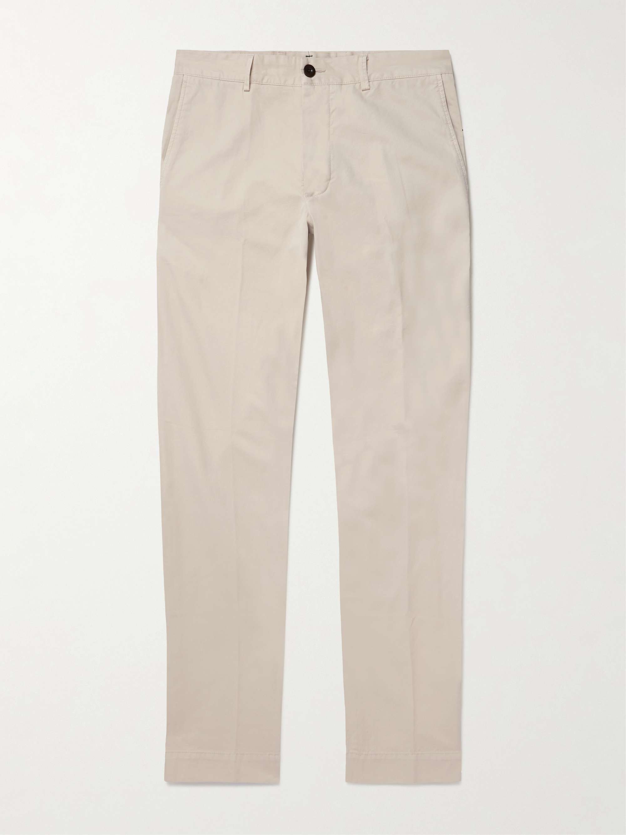 Field Slim-Fit Tapered Garment-Dyed Cotton-Twill Trousers hero visual