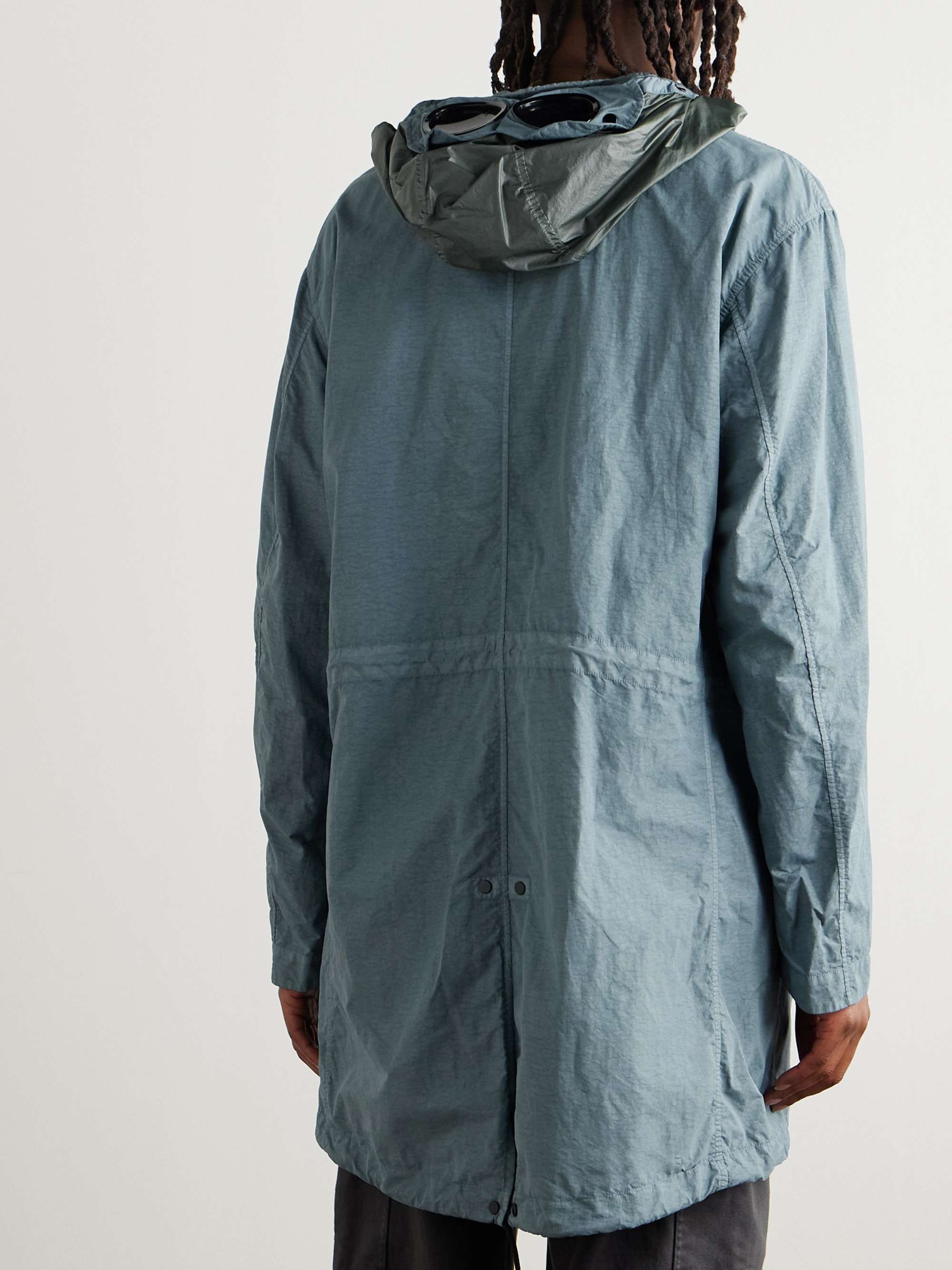 Logo-Appliquéd Recycled-Flatt Nylon Parka view