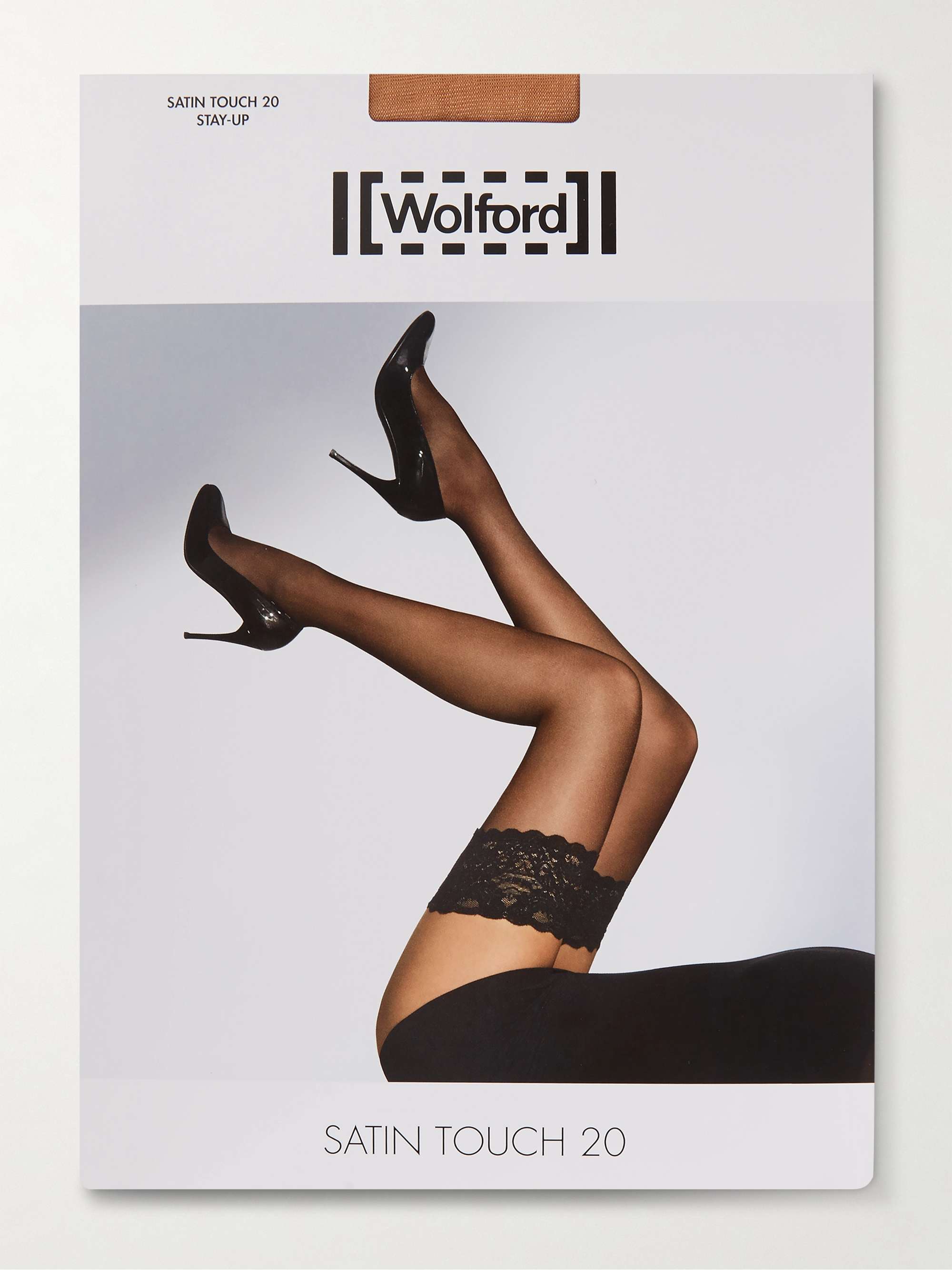 Satin Touch 20 denier stay-up stockings view