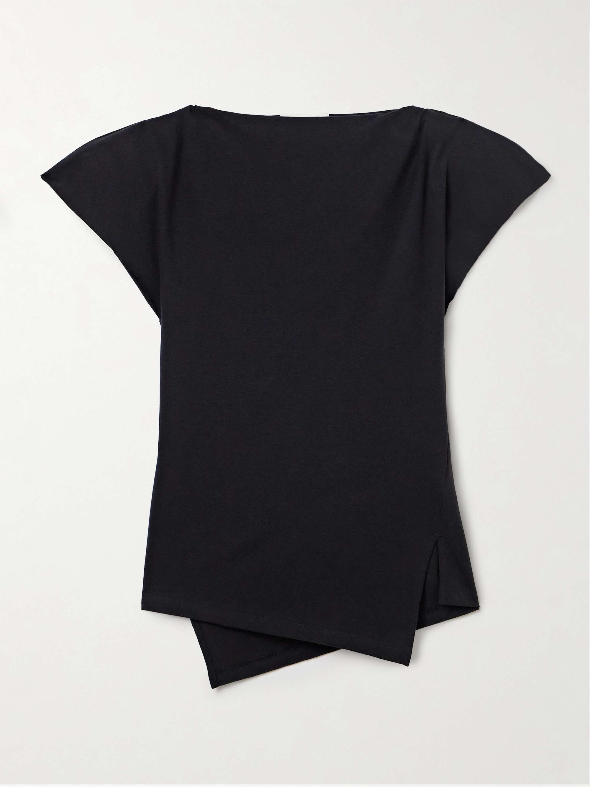 Sebani asymmetric cotton-jersey T-shirt hero visual