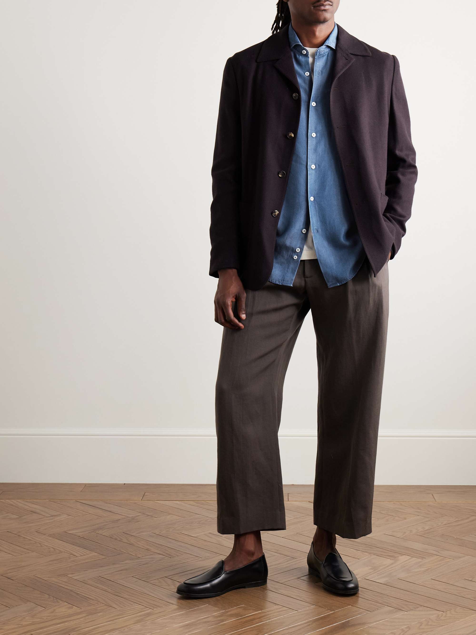 Antoine Lyocell-Chambray Shirt view