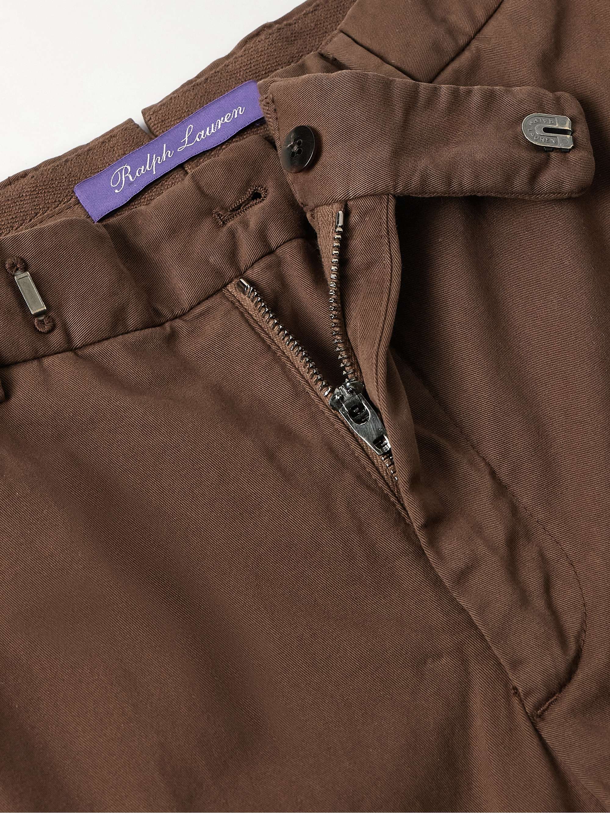 Eaton Slim-Fit Straight-Leg Garment-Dyed Stretch-Cotton Twill Chinos view