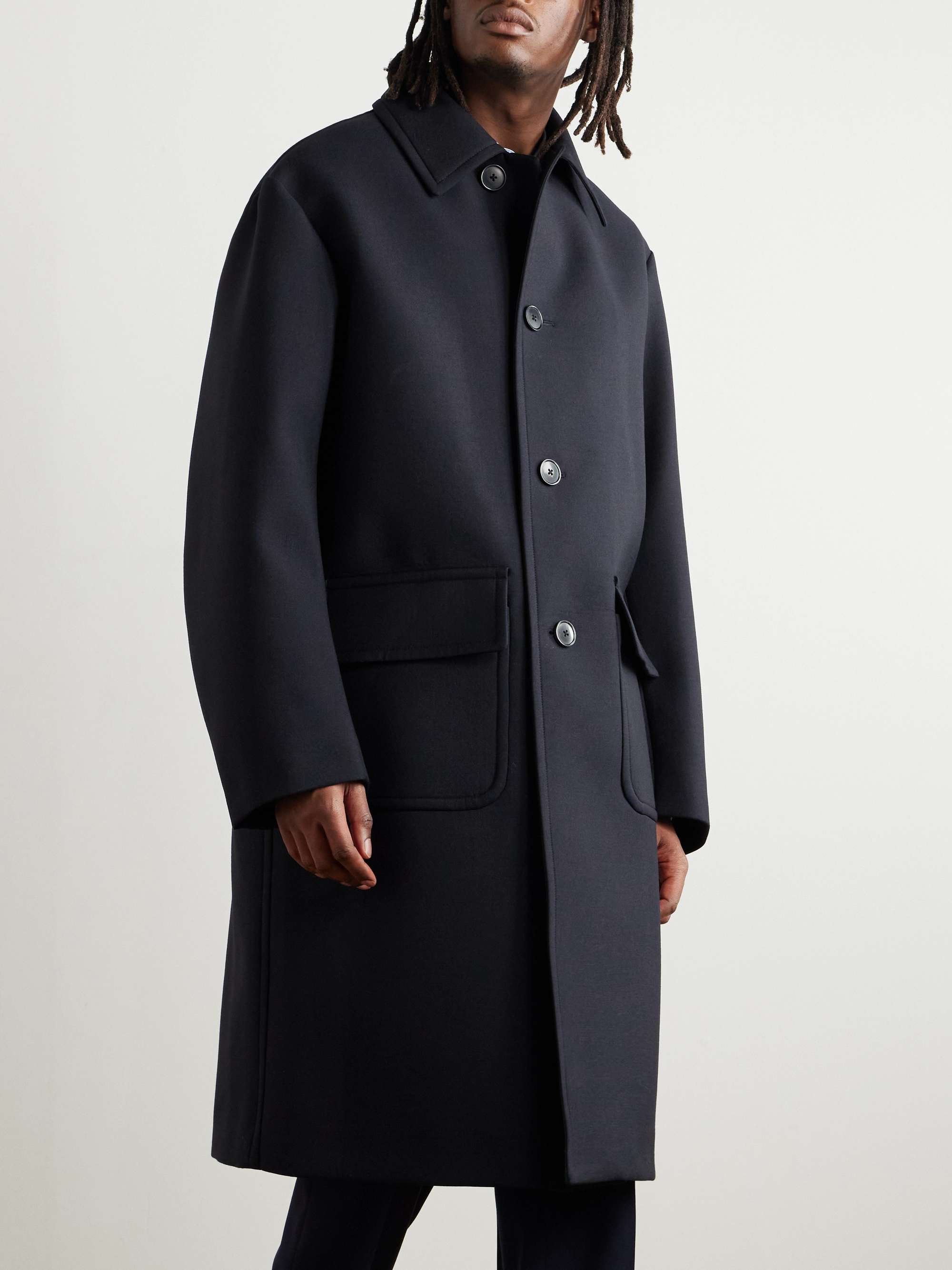 Oversized Canvas Car Coat view