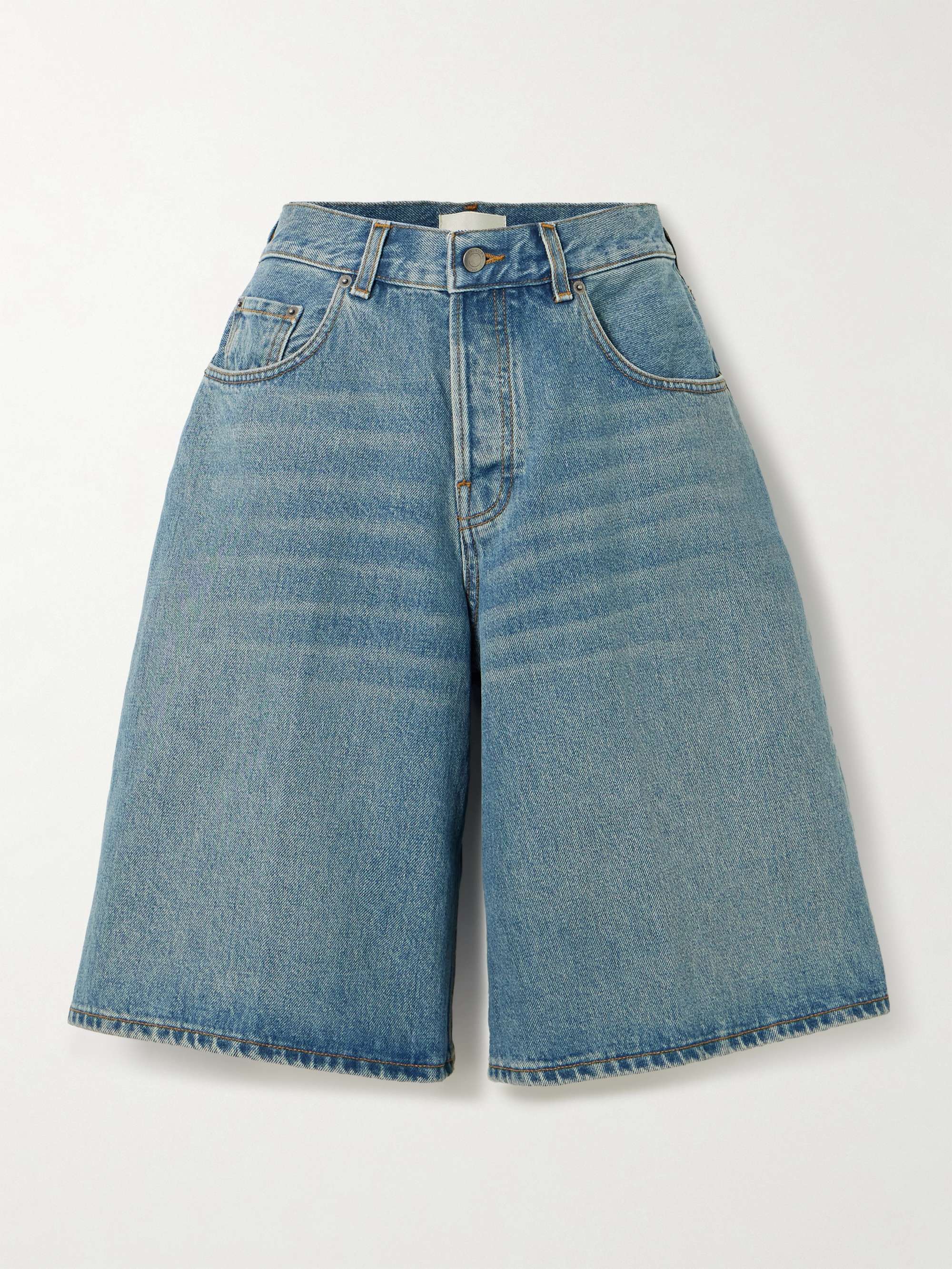Becky denim shorts hero visual