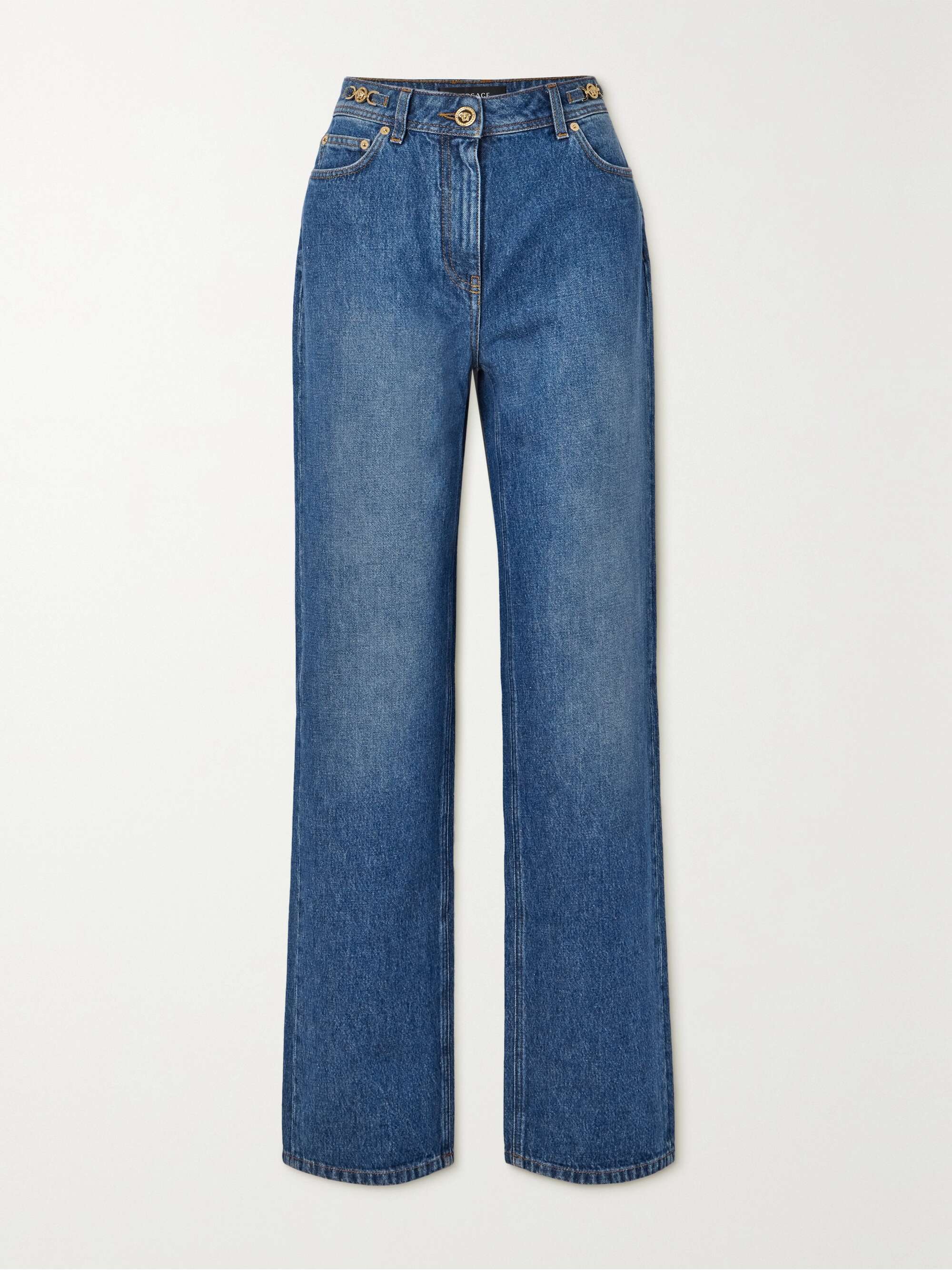 Icons medusa '95 high-rise straight-leg jeans hero visual