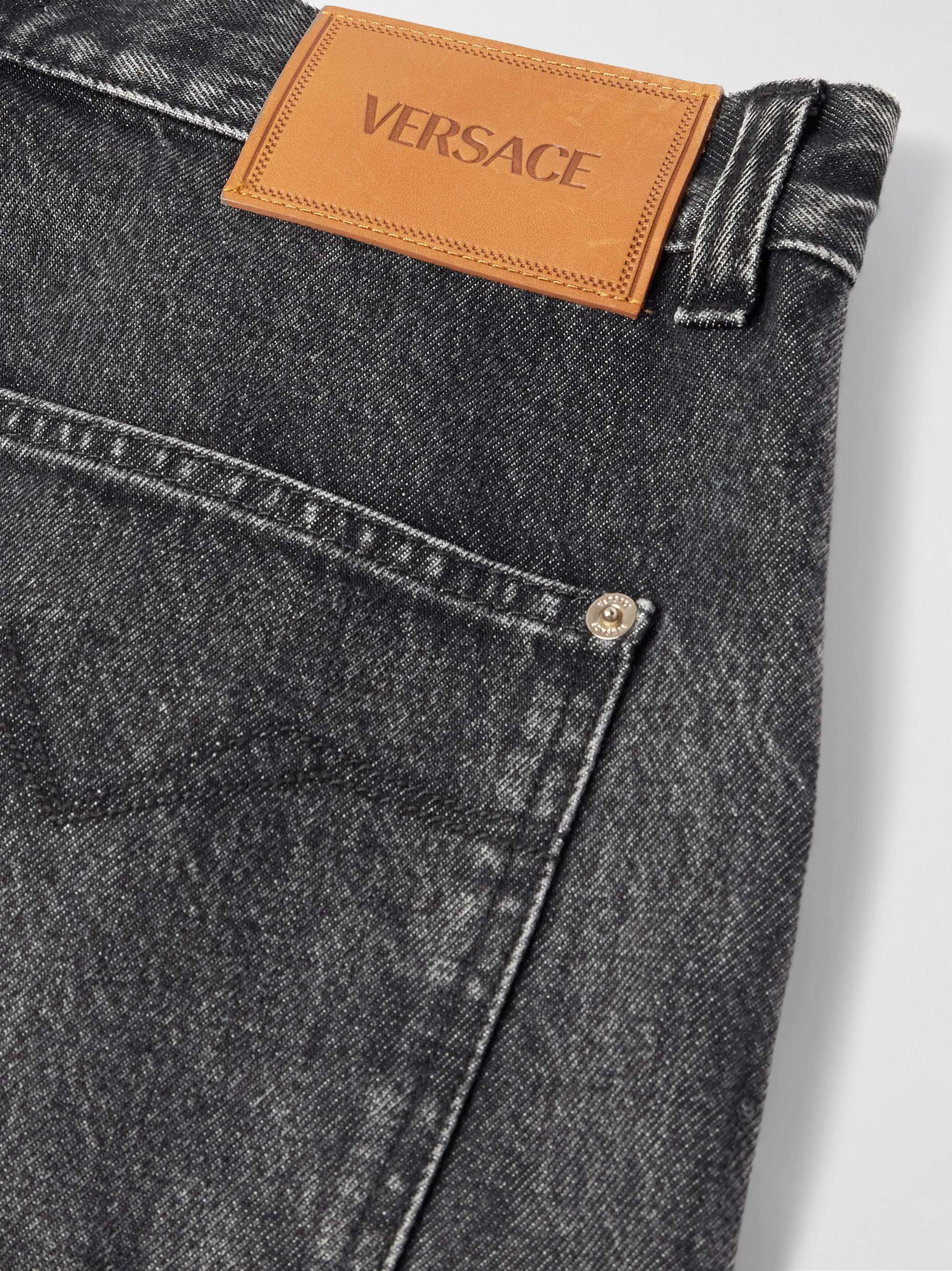 Embellished Straight-Leg Jeans view
