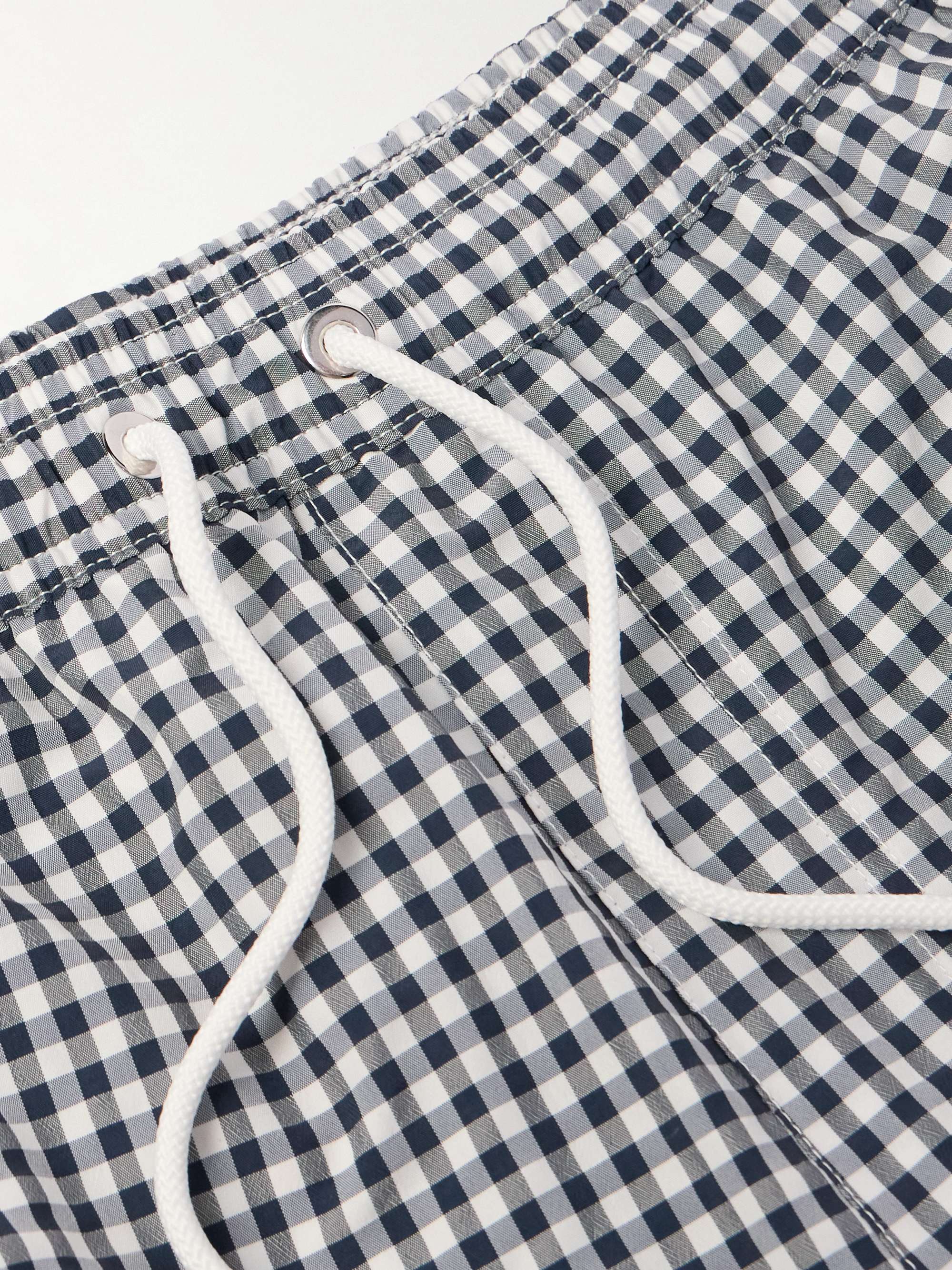 Gingham Seersucker Swim Shorts view