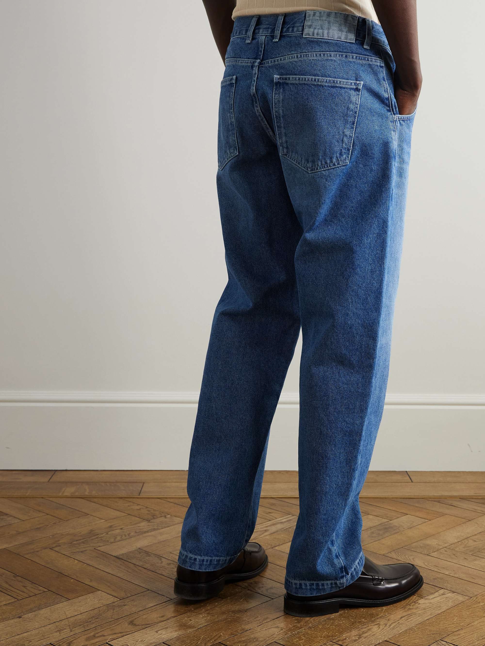 Regular Straight-Leg Jeans view