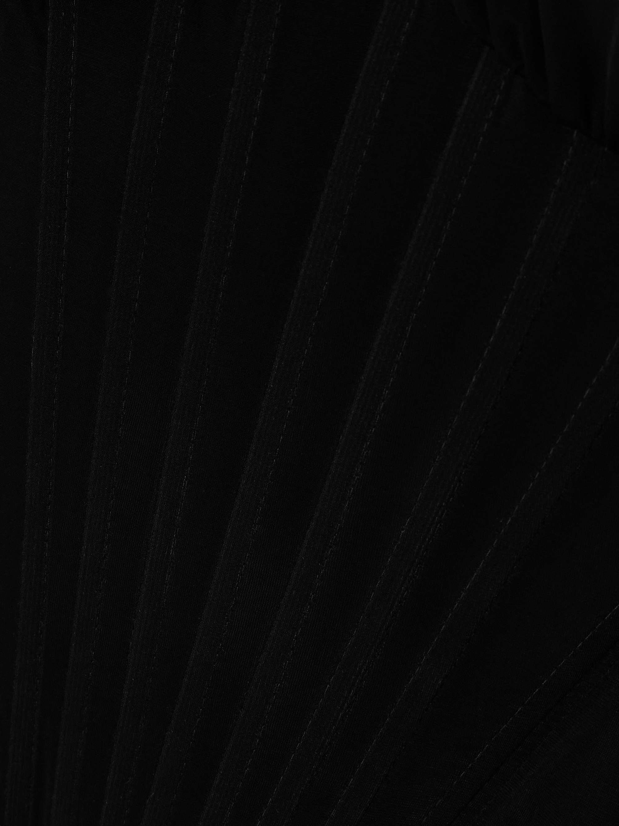 Appliquéd stretch-tulle halterneck midi dress view