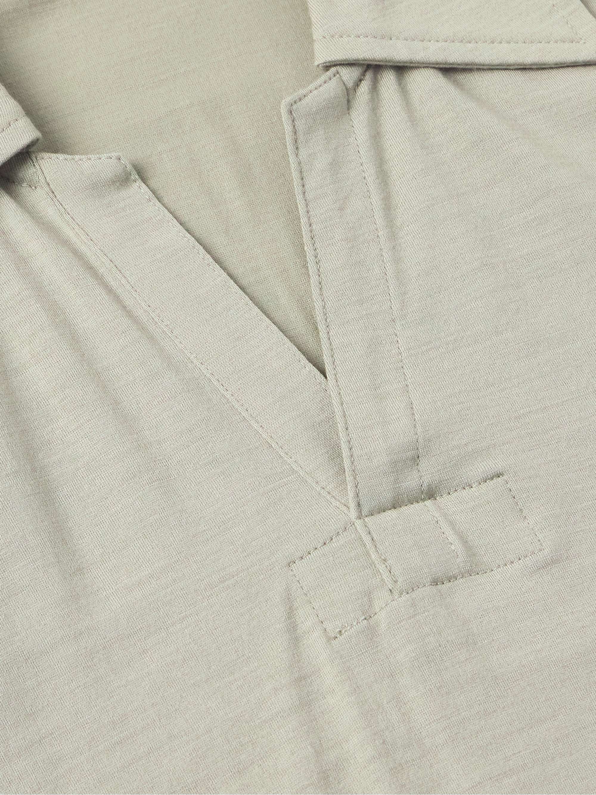 Skipper Wool-Jersey Polo Shirt view