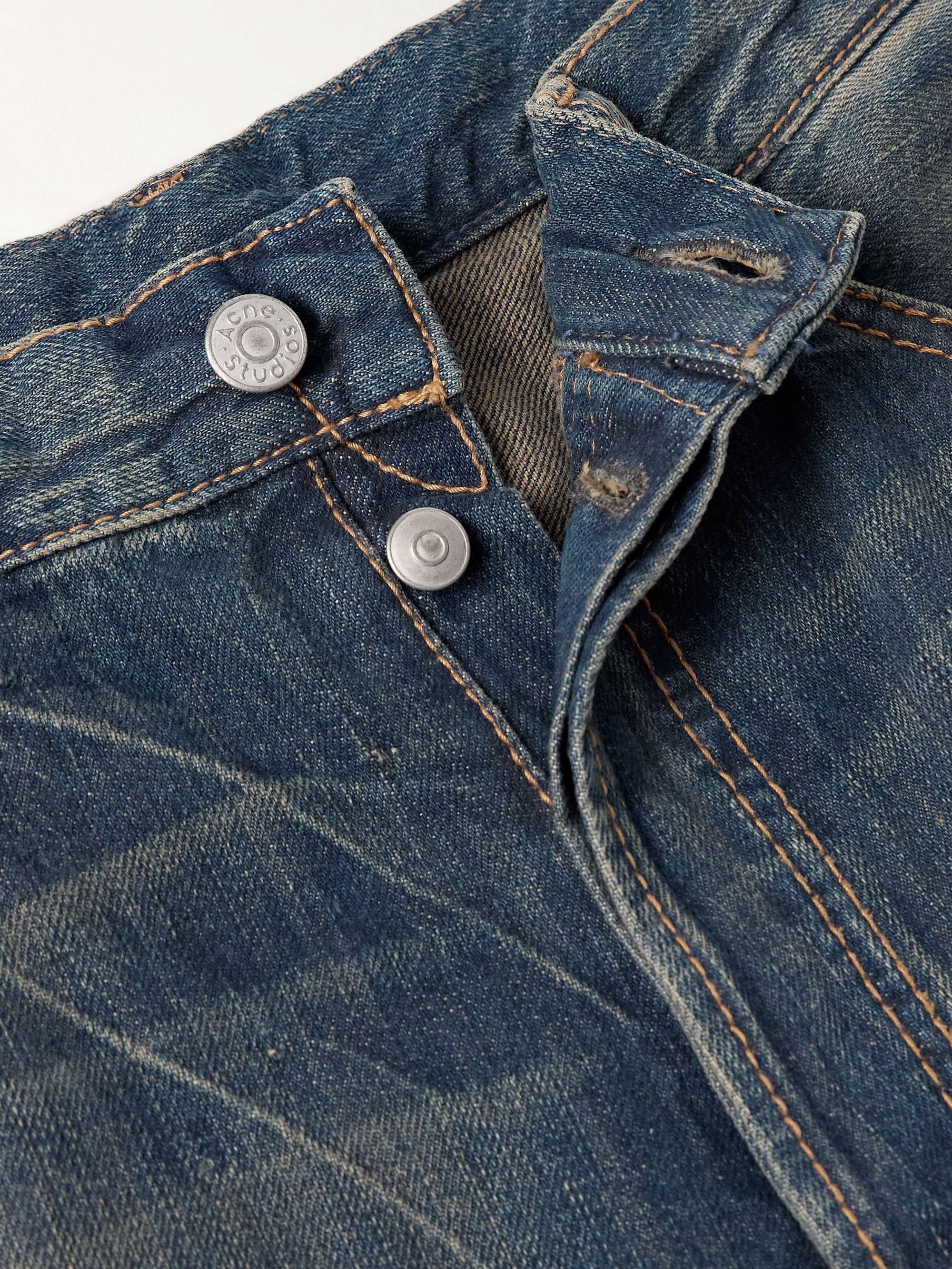Judda Straight-Leg Denim Shorts view