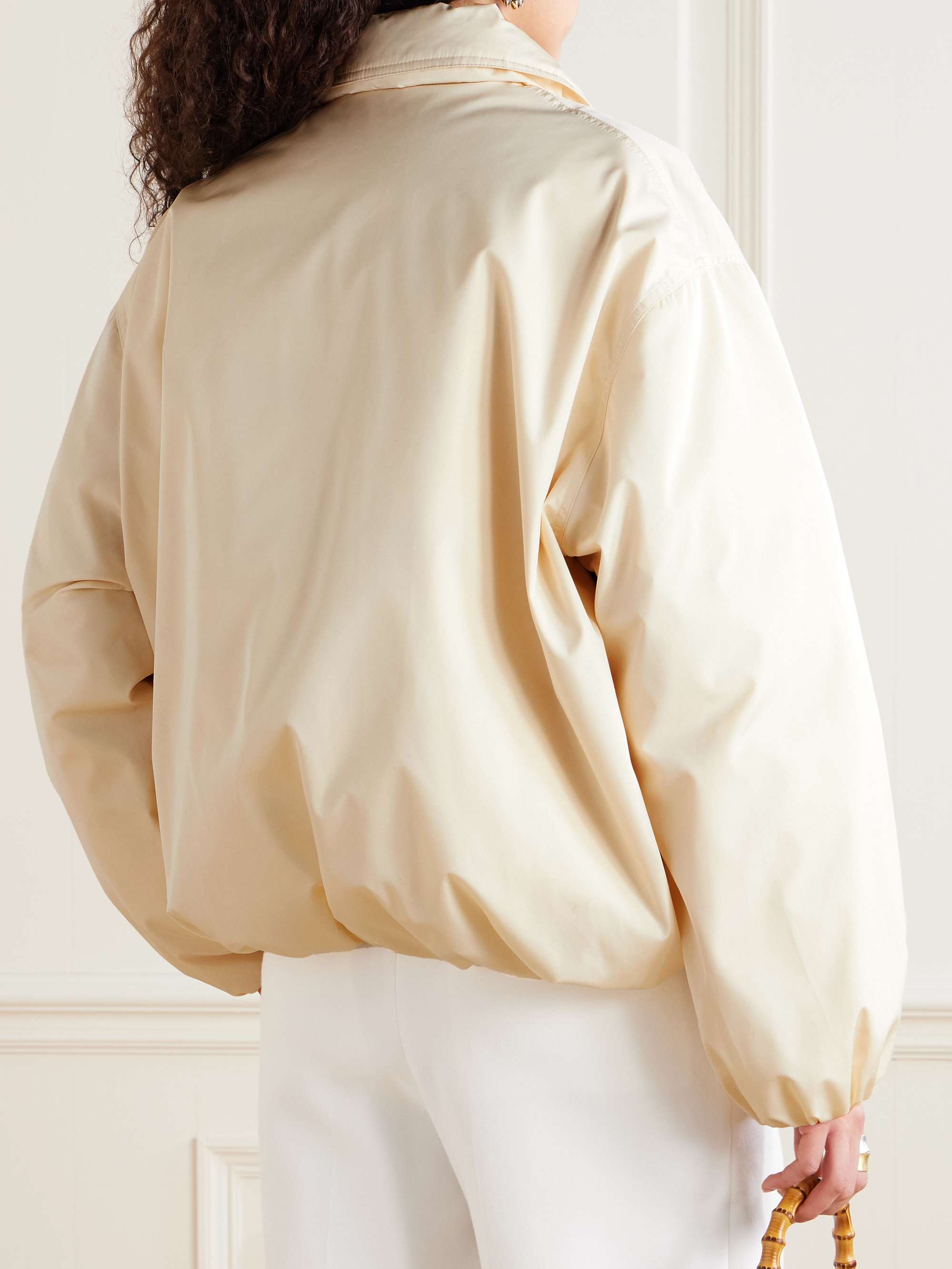Padded shell down jacket view