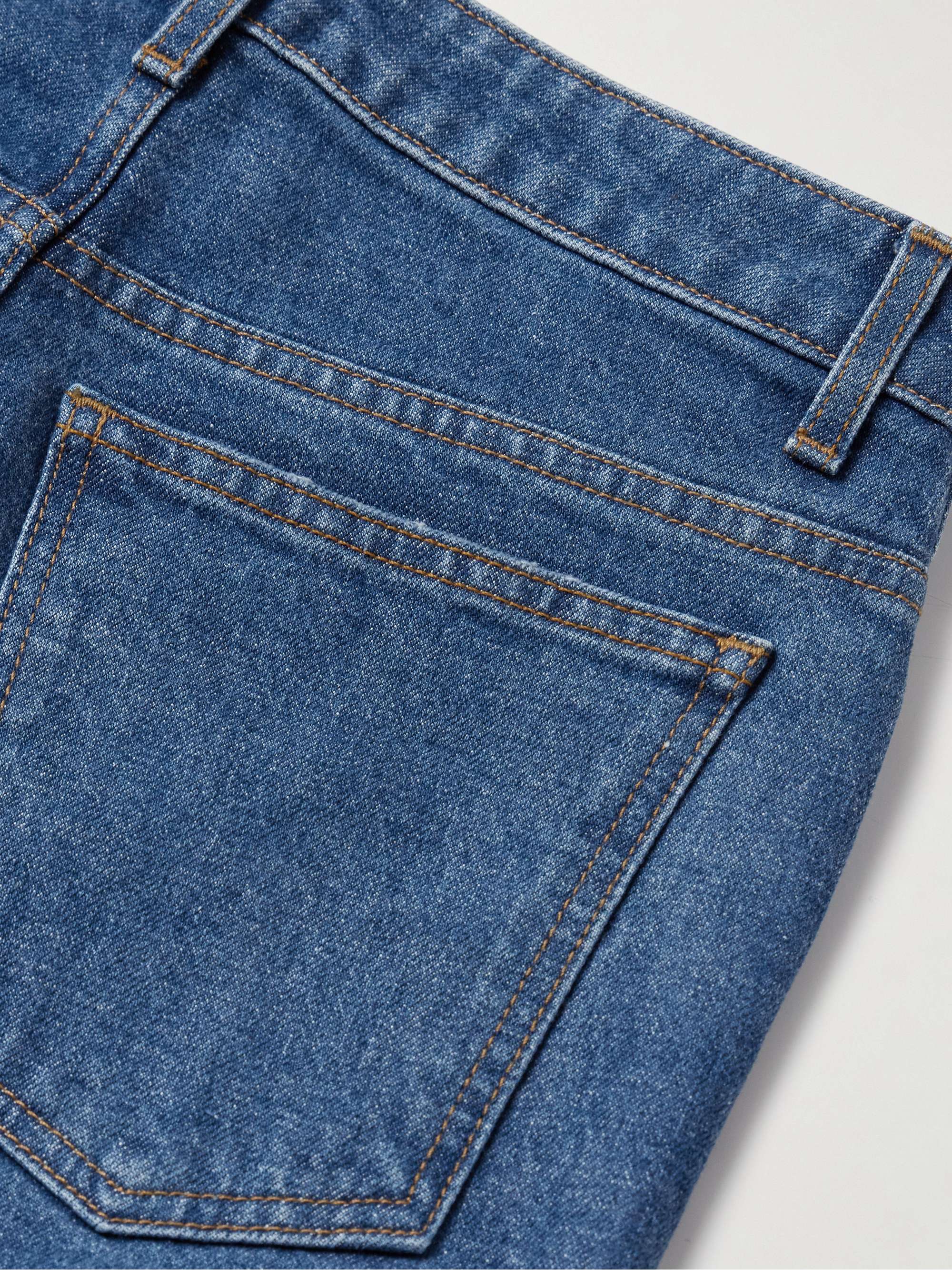 Danielle high-rise slim-leg jeans view