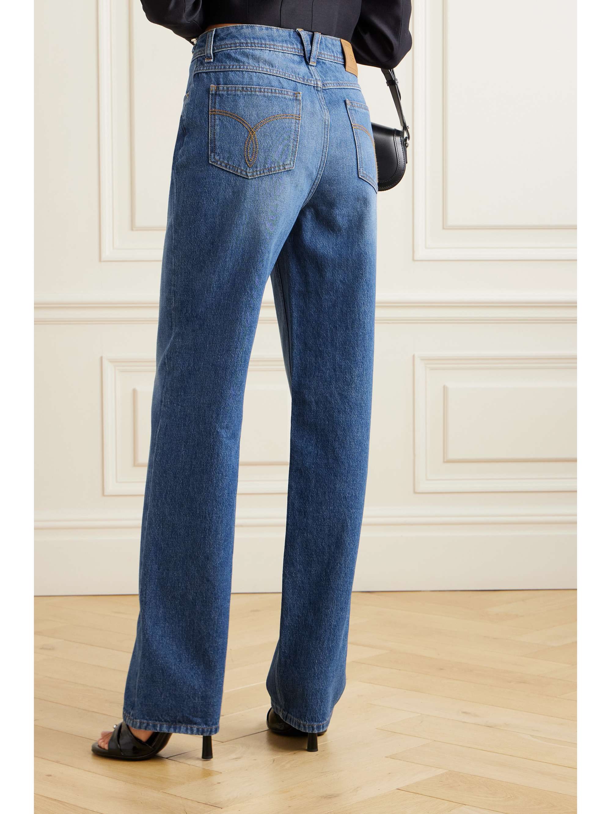 Icons medusa '95 high-rise straight-leg jeans view