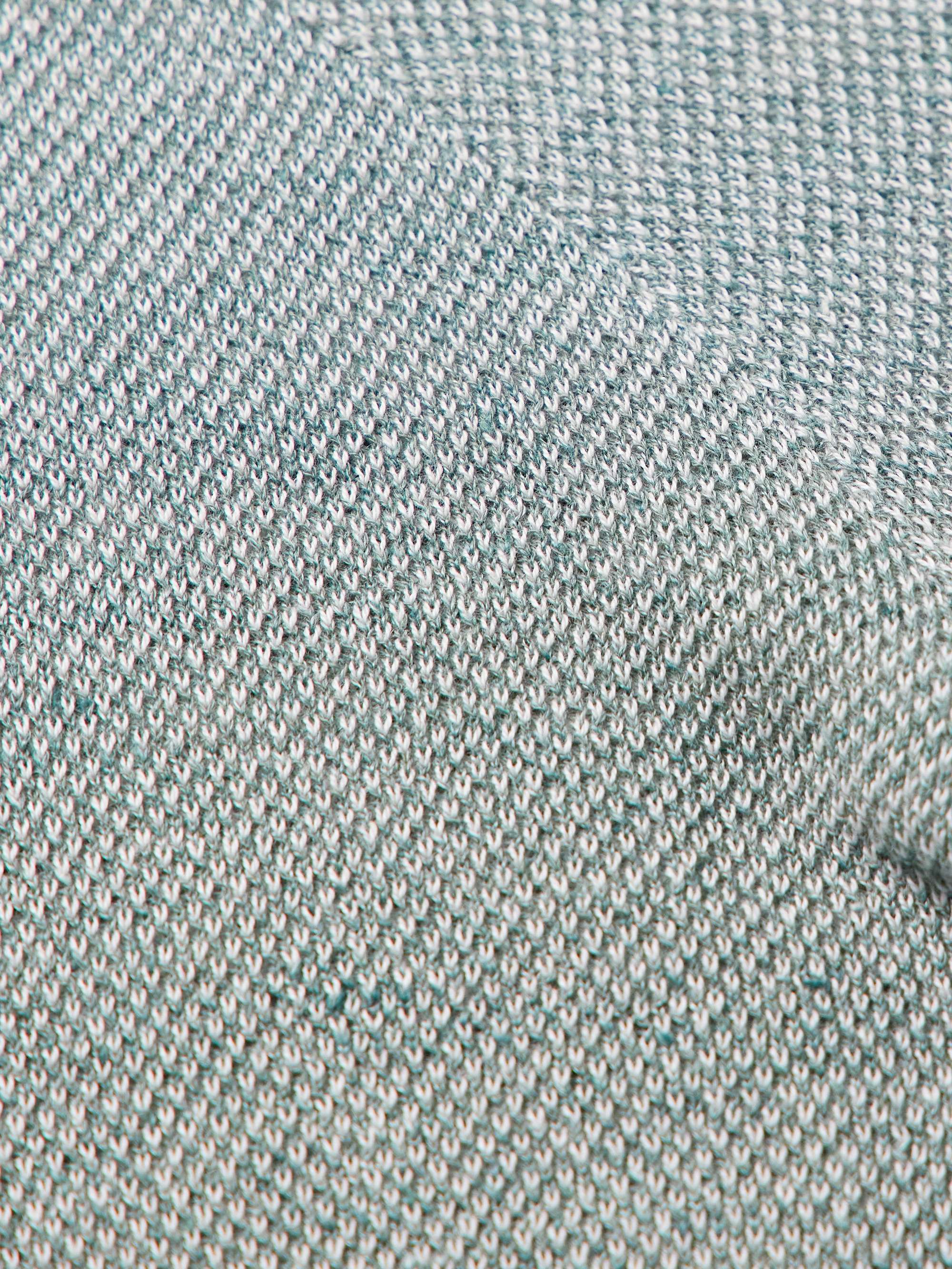 Slim-Fit Birdseye Cotton and Linen-Blend Polo Shirt view