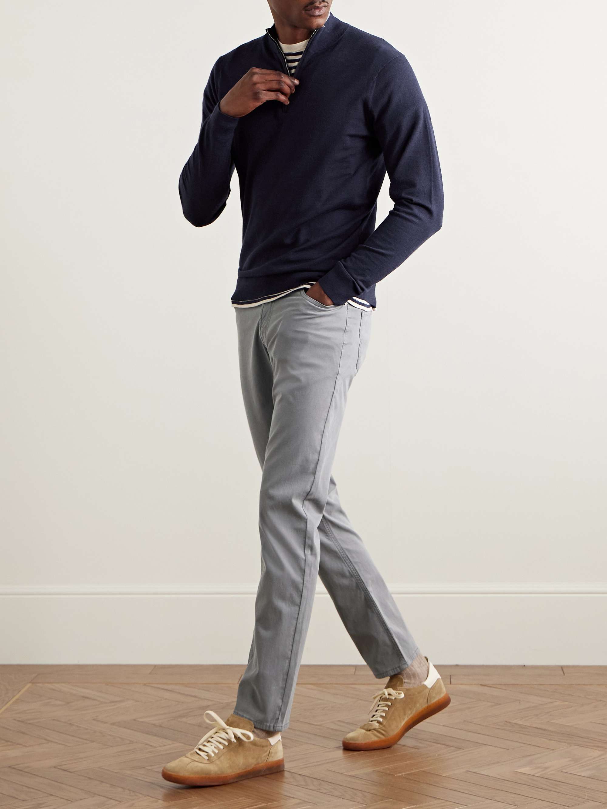 Excursionist Flex Merino Wool-Blend Half-Zip Sweater view