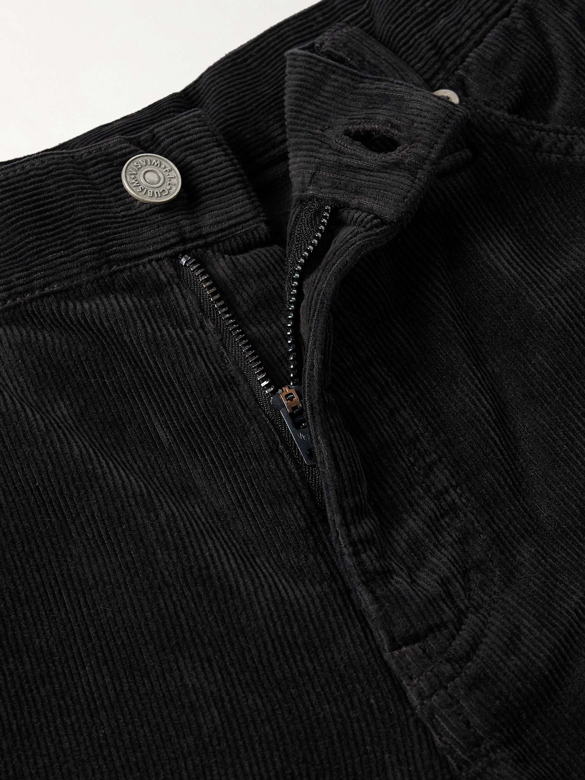 Fluxus 19 Slim-Fit Straight-Leg Garment-Dyed Cotton-Corduroy Trousers view
