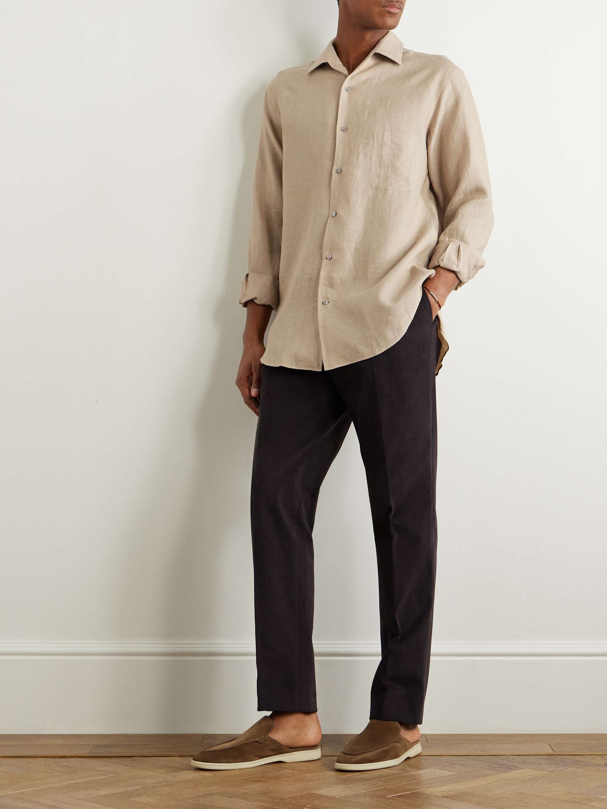 André Linen Shirt view