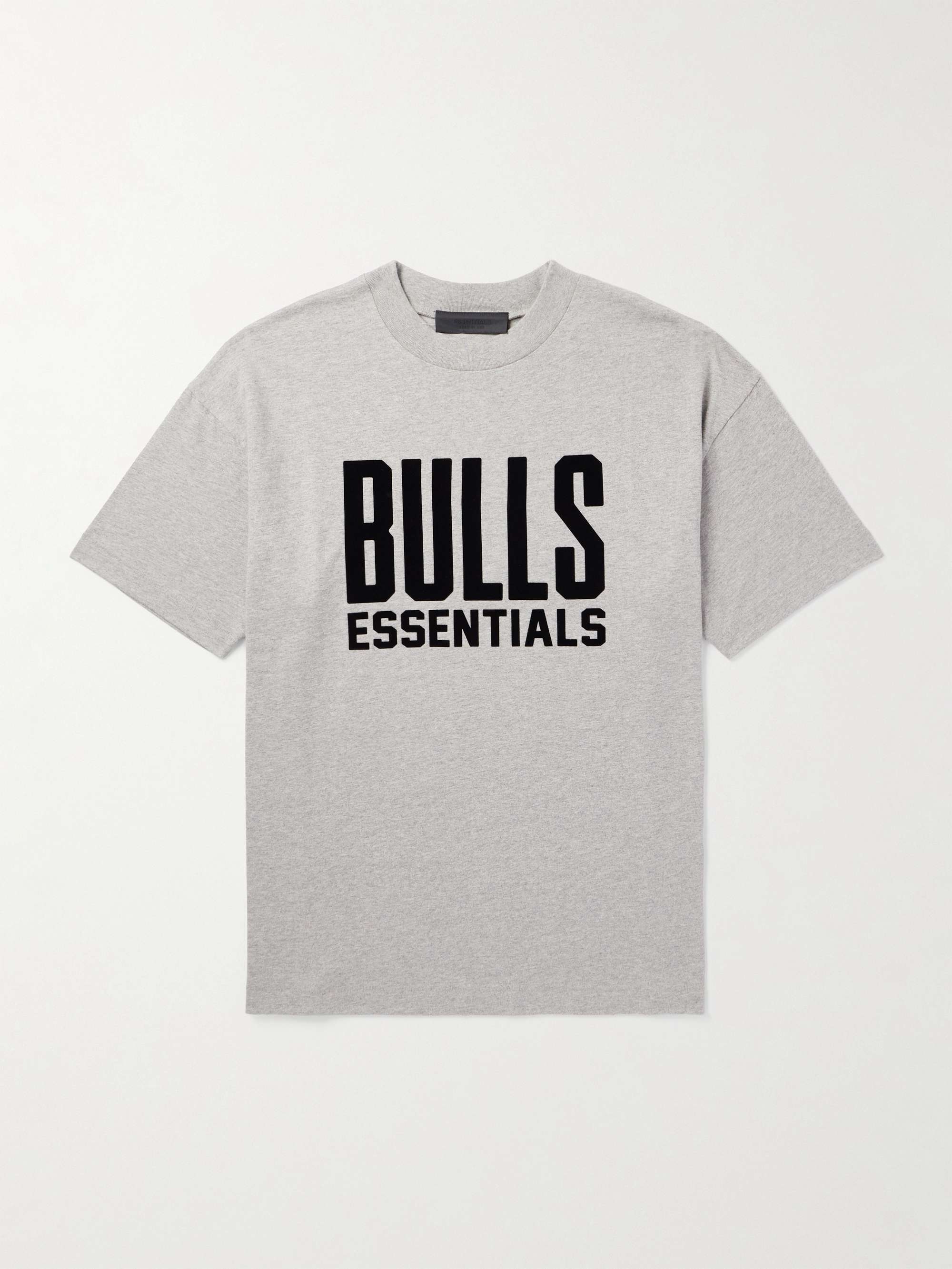 + NBA Bulls Appliquéd Cotton-Jersey T-Shirt hero visual