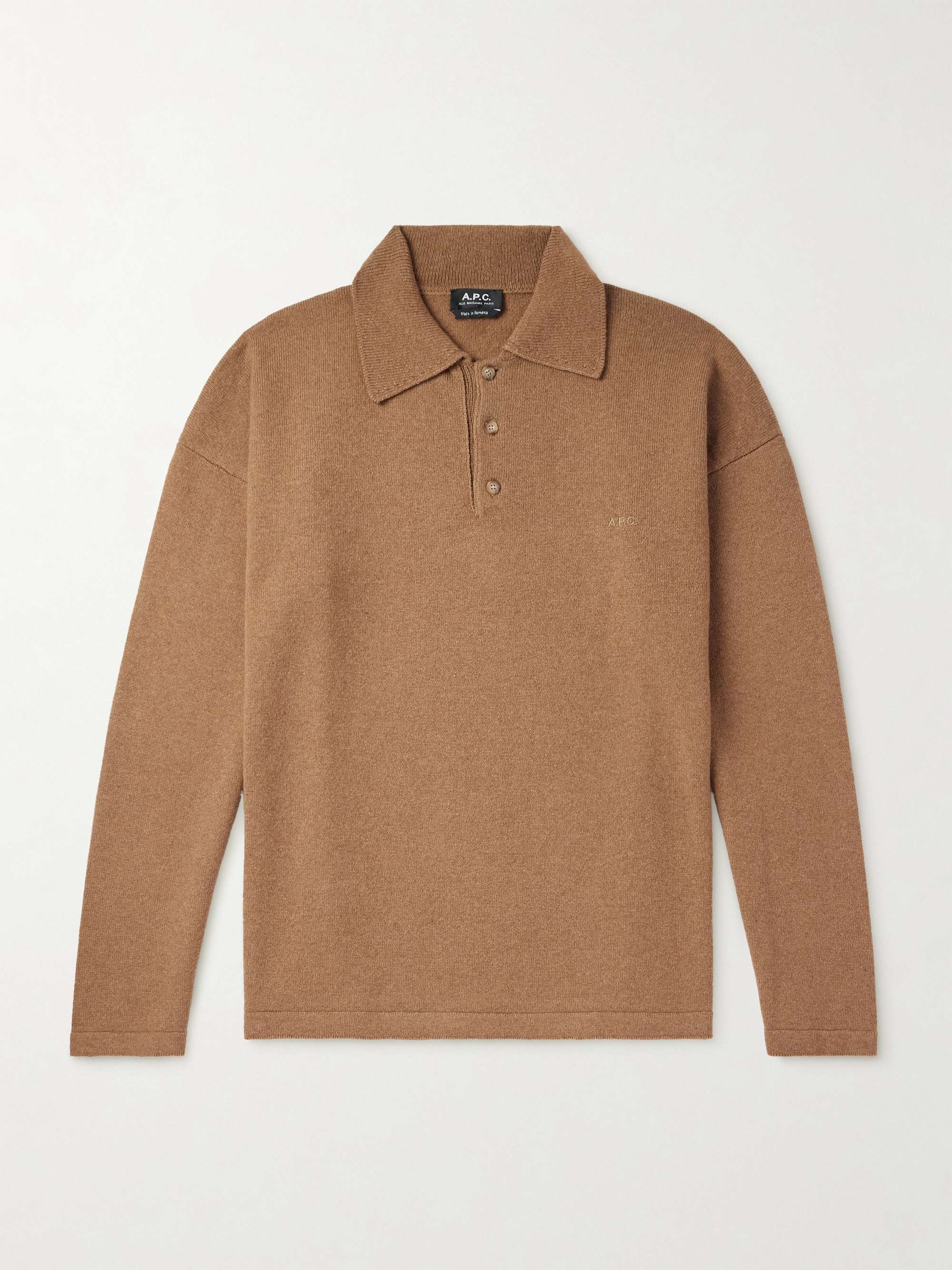 Manuel Wool Polo Shirt hero visual