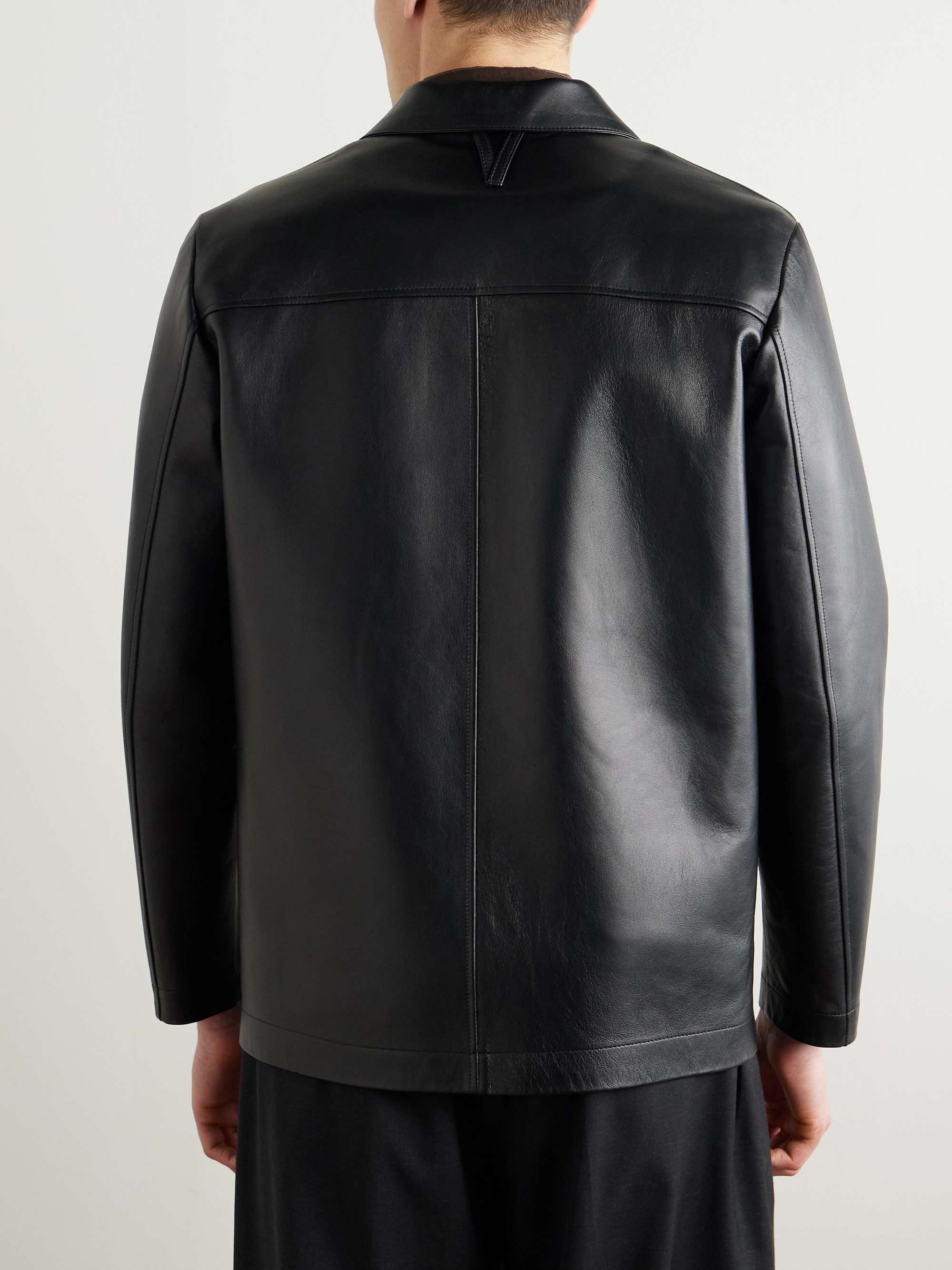 Luke Leather Jacket view